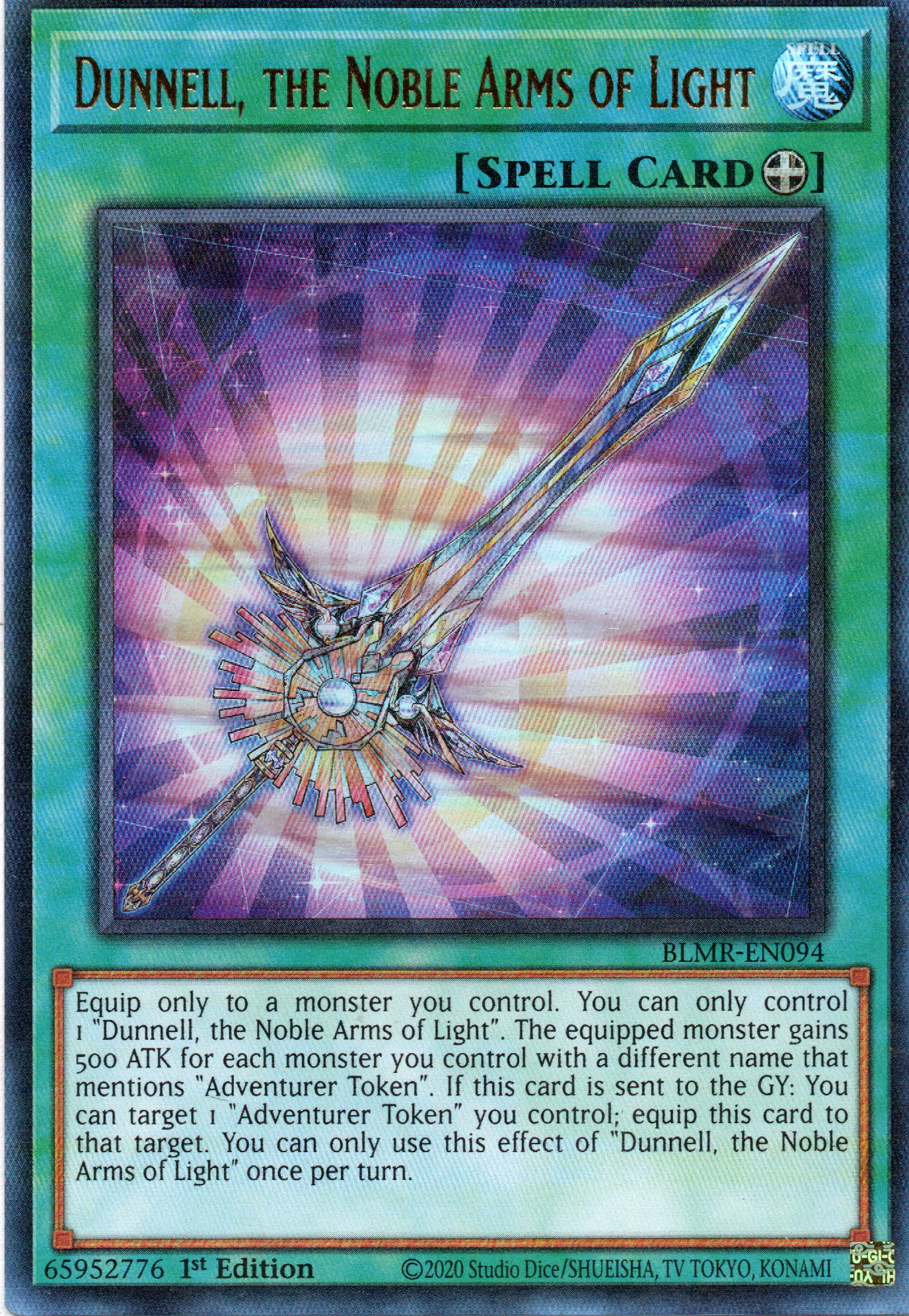 Dunnell, the Noble Arms of Light BLMR-EN094 Ultra rare
