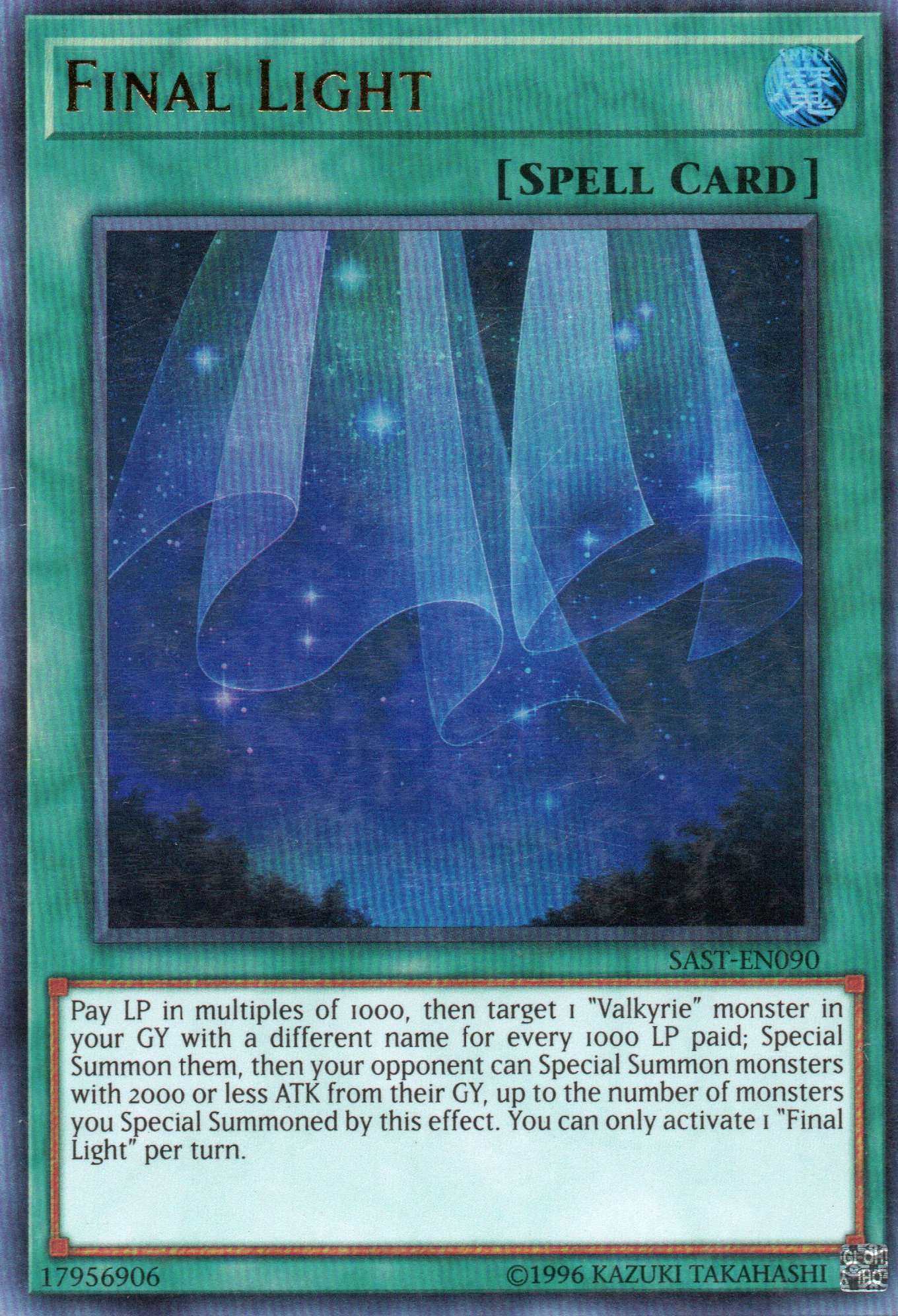 Final Light SAST-EN090 Ultra rare