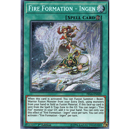 Fire Formation - Ingen FIGA-EN020 Secret rare