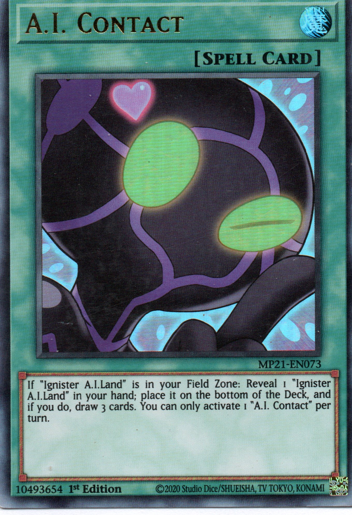 A.I. Contact MP21-EN073 Ultra rare