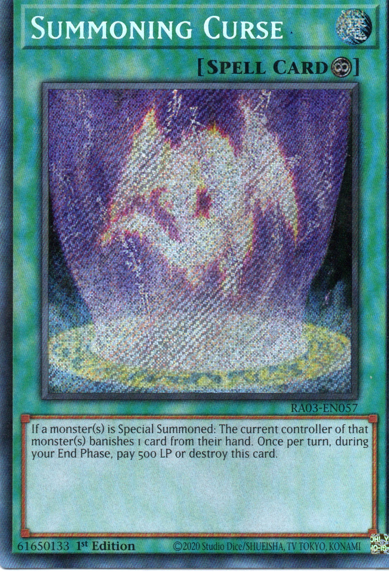 Summoning Curse RA03-EN057 Ultra rare