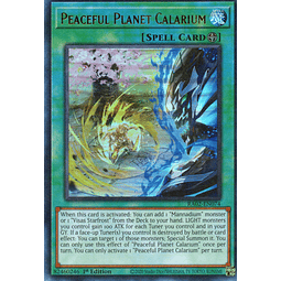 Peaceful Planet Calarium RA02-EN074 Ultra rare