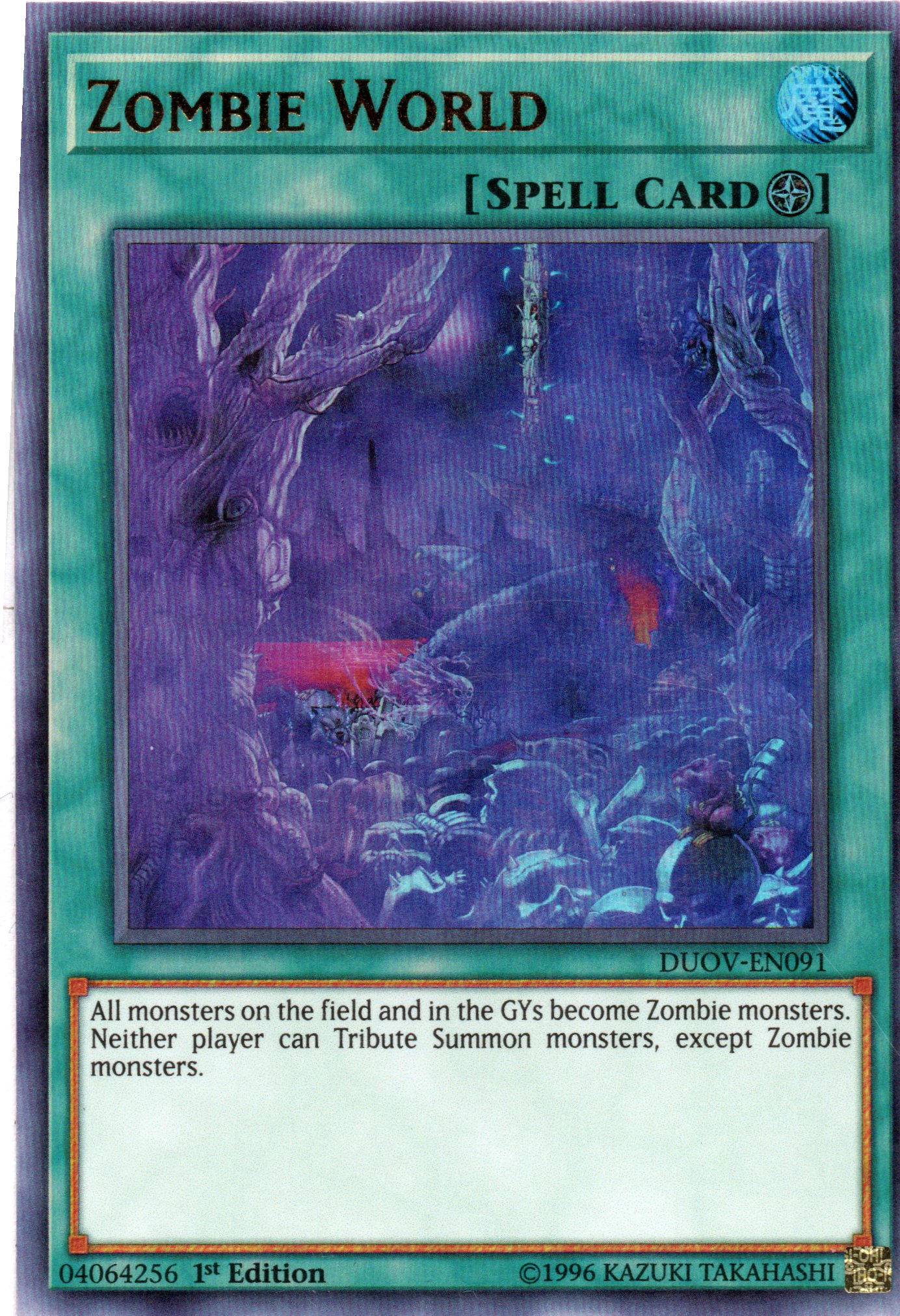 Zombie World DUOV-EN091 Ultra rare