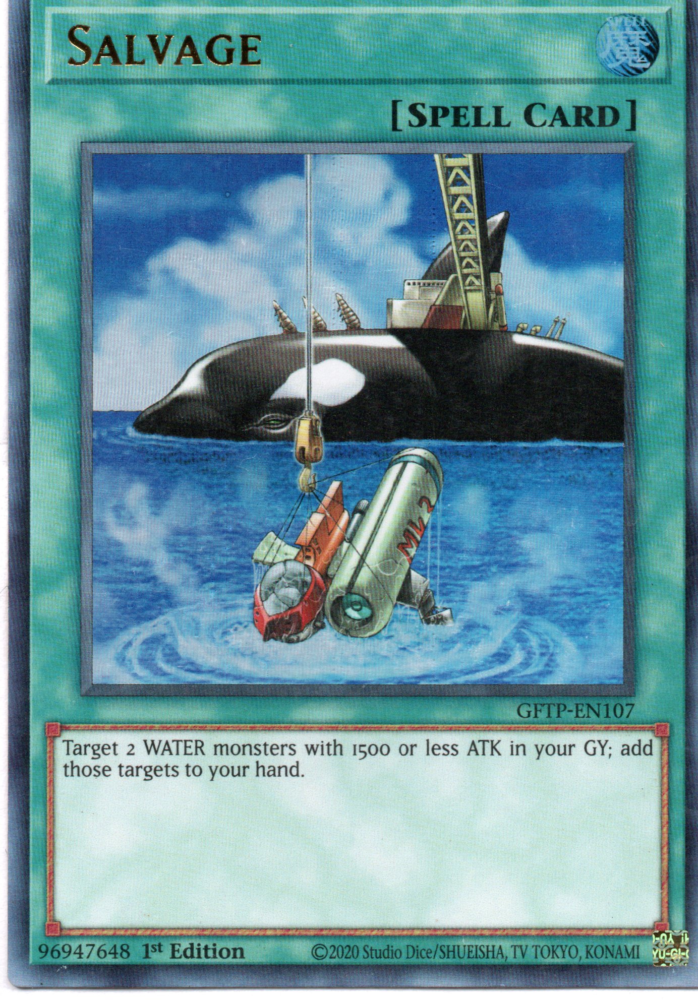 Salvage GFTP-EN107 Ultra rare