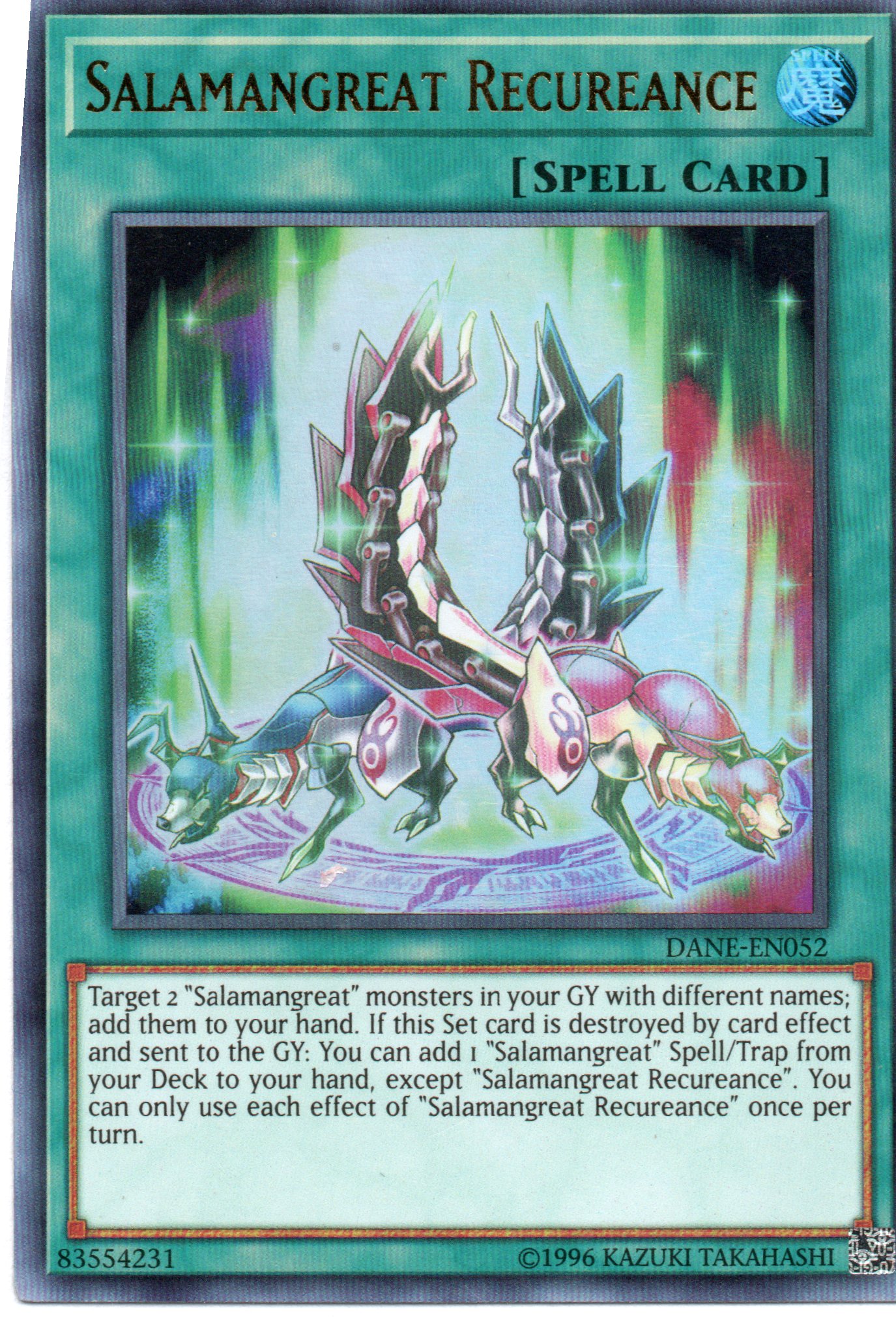 Salamangreat Recureance DANE-EN052 Ultra rare