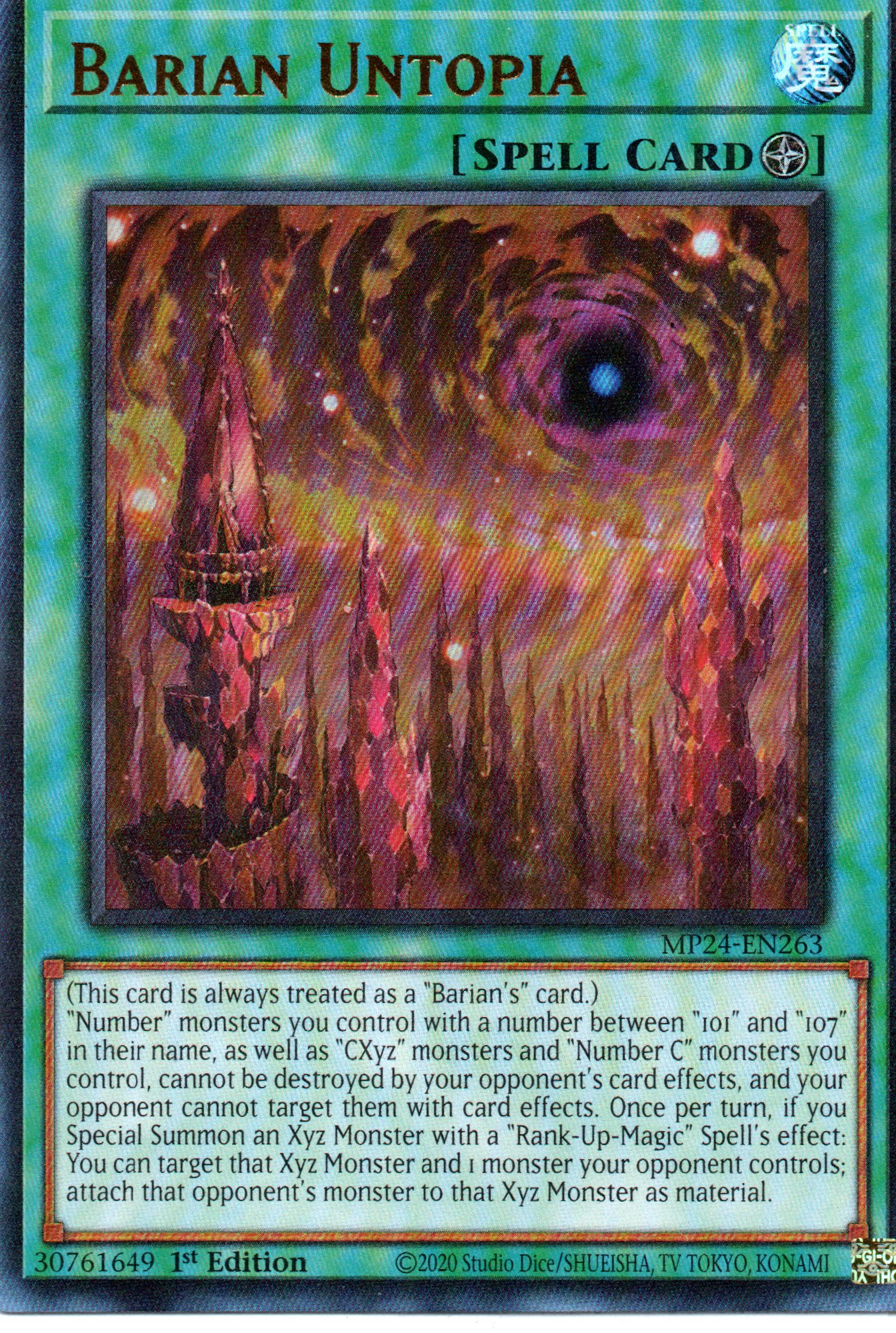 Barian Untopia MP24-EN263 Ultra rare