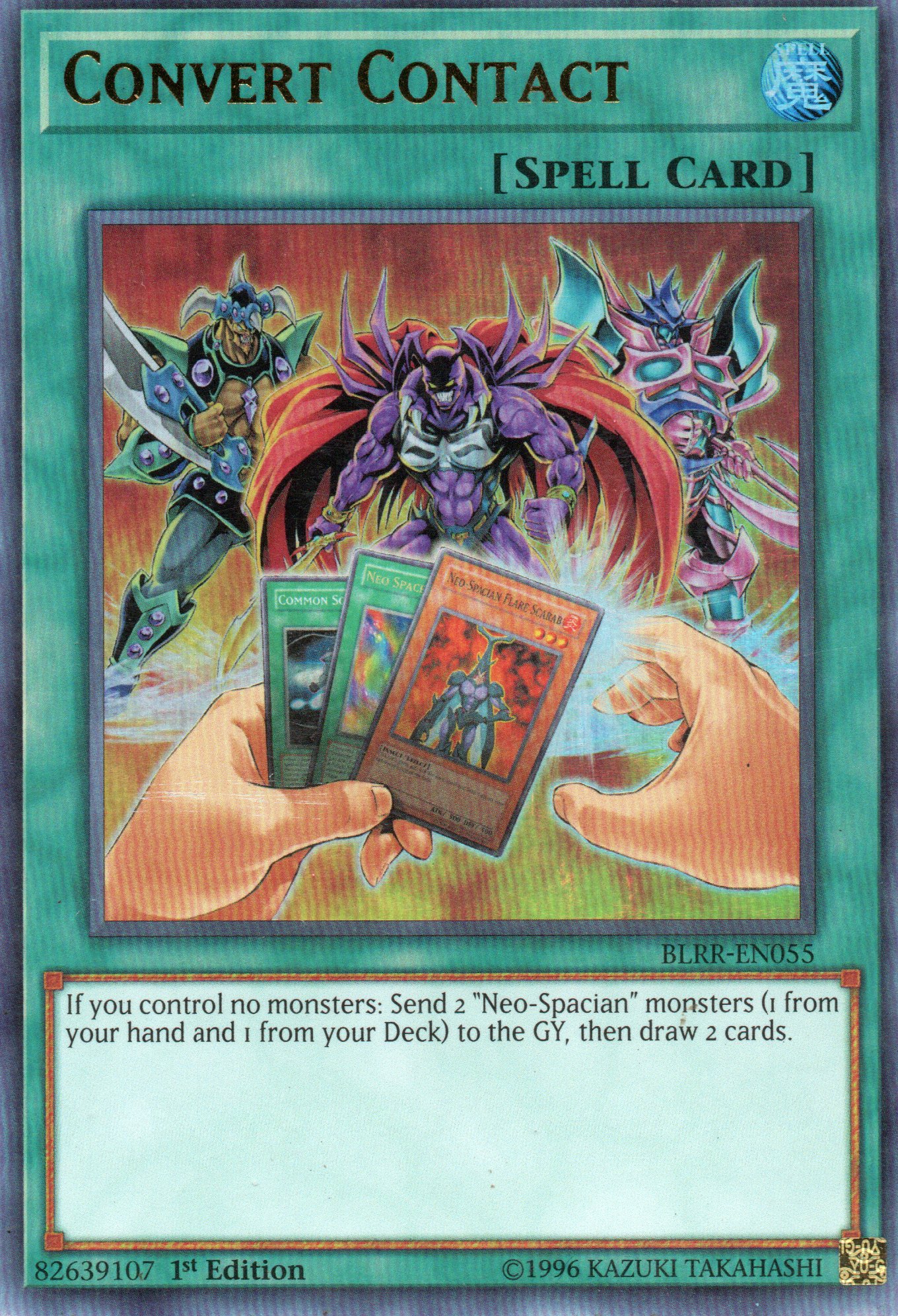 Convert Contact BLRR-EN055 Ultra rare