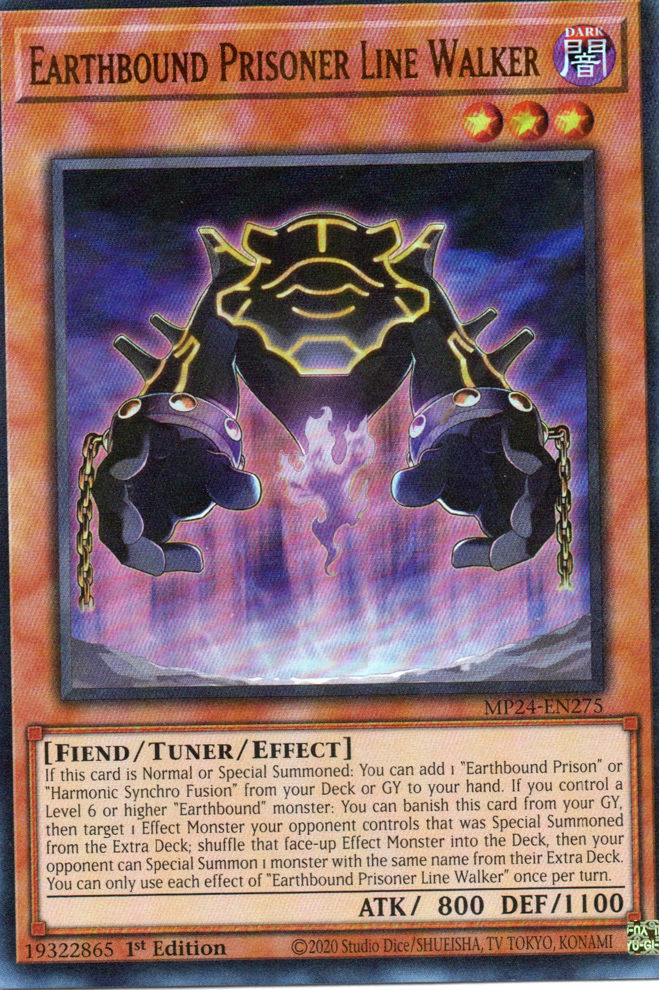 Earthbound Prisoner Line Walker MP24-EN275 Ultra rare