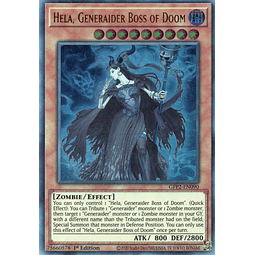 Hela, Generaider Boss of Doom GFP2-EN090 Ultra rare
