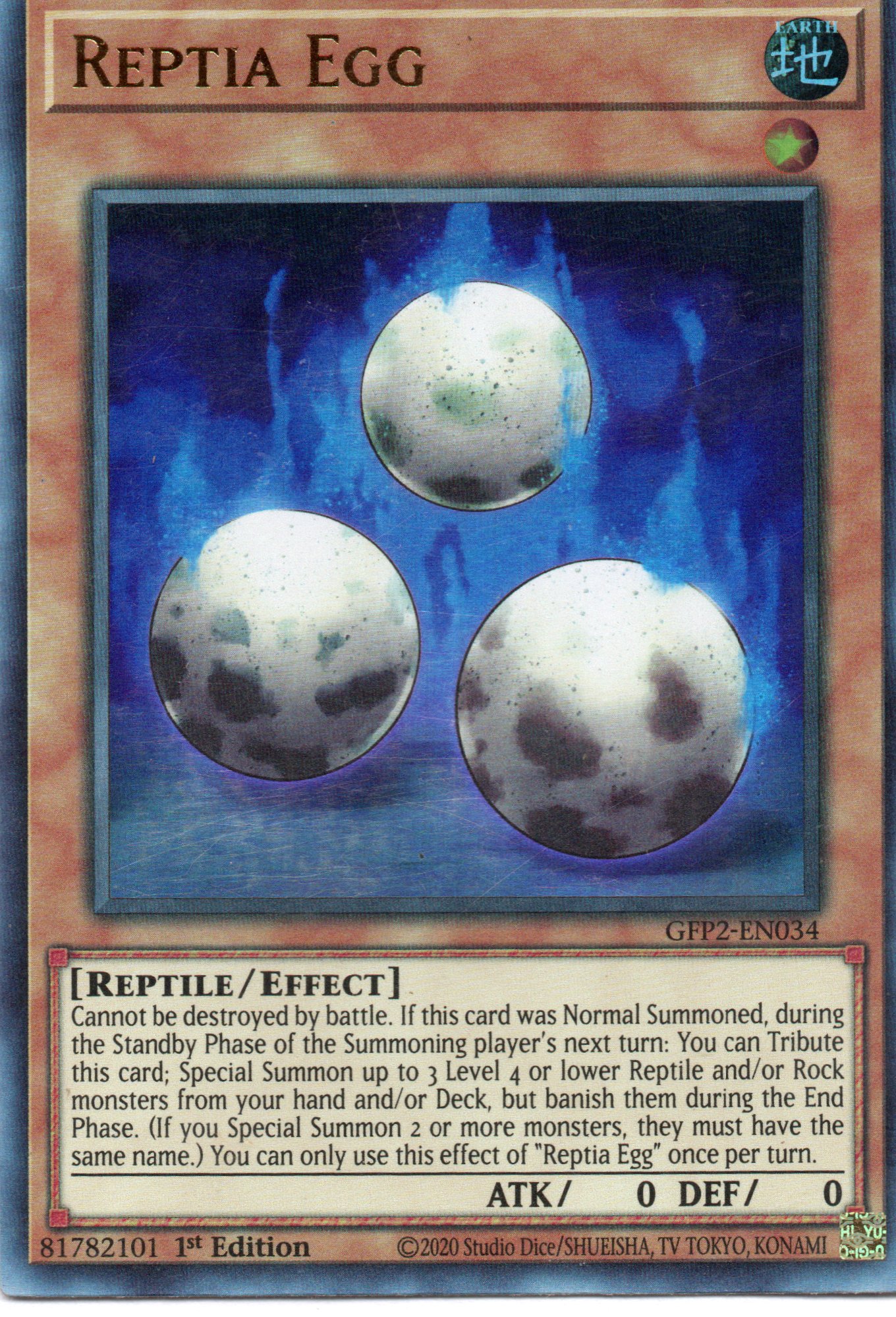 Reptia Egg GFP2-EN034 Ultra rare