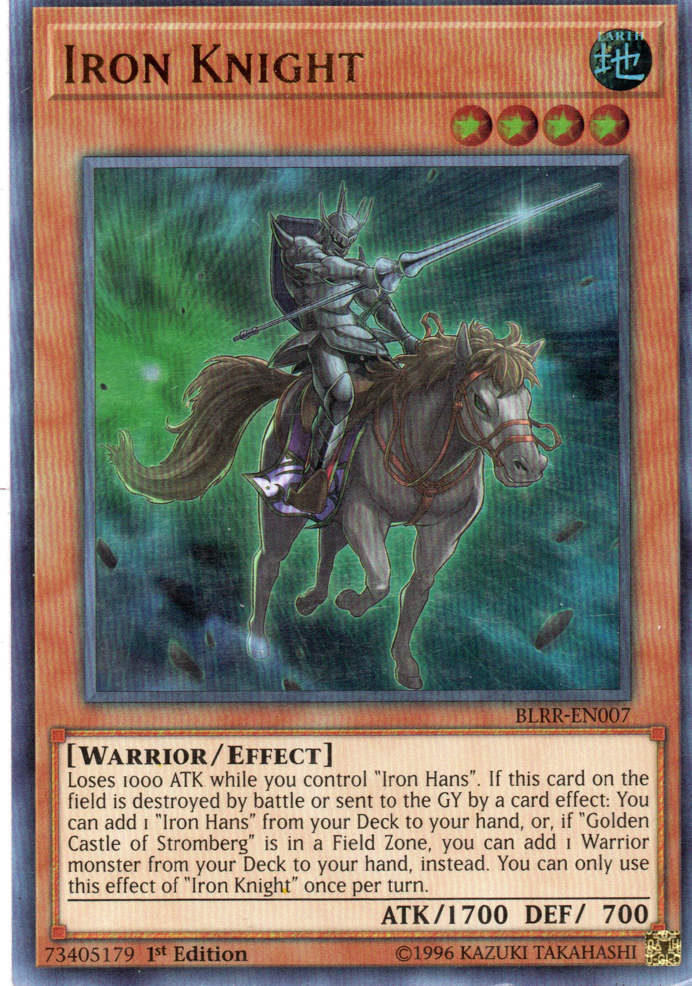 Iron Knight BLRR-EN007 Ultra rare