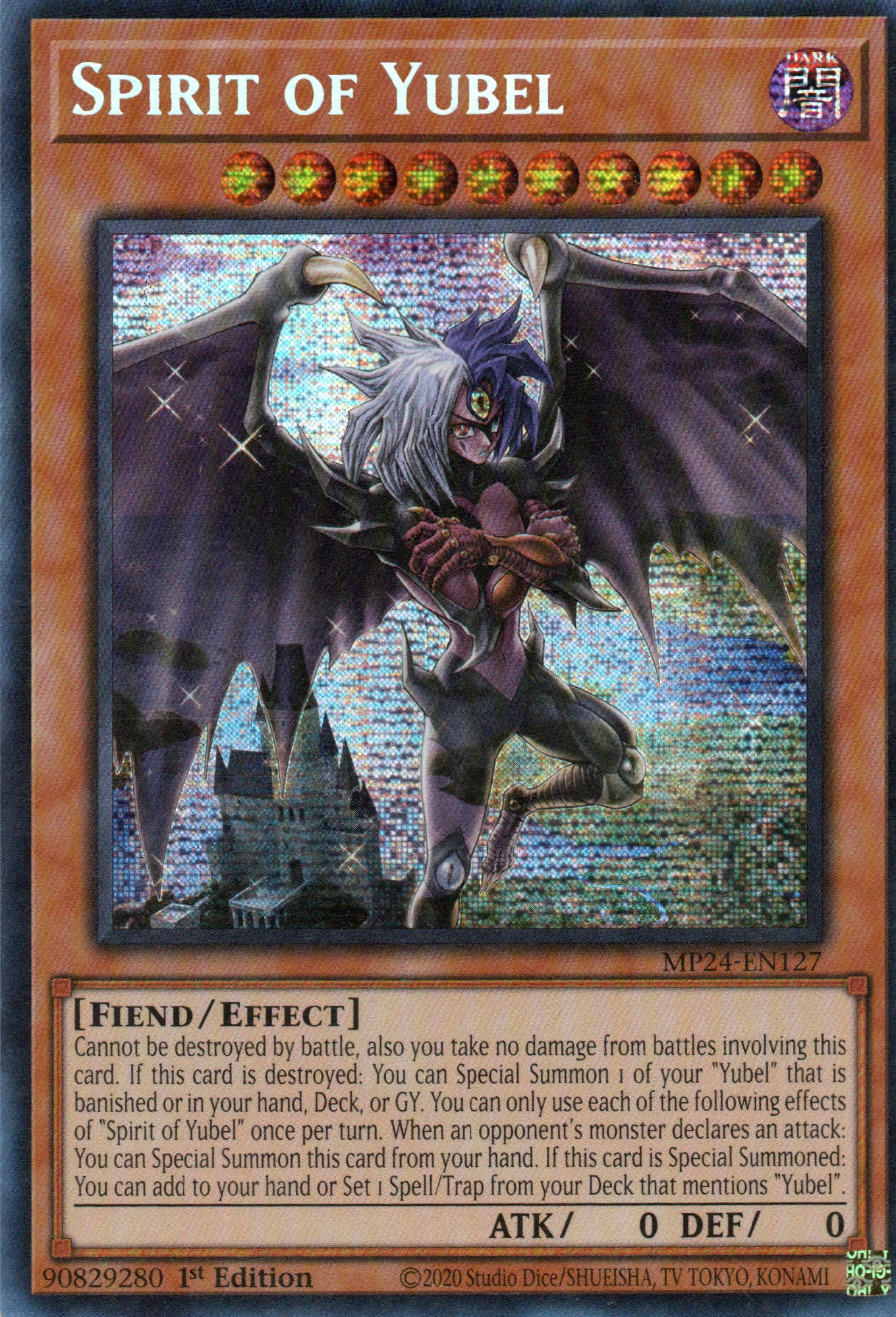 Spirit of Yubel MP24-EN127 Secret rare