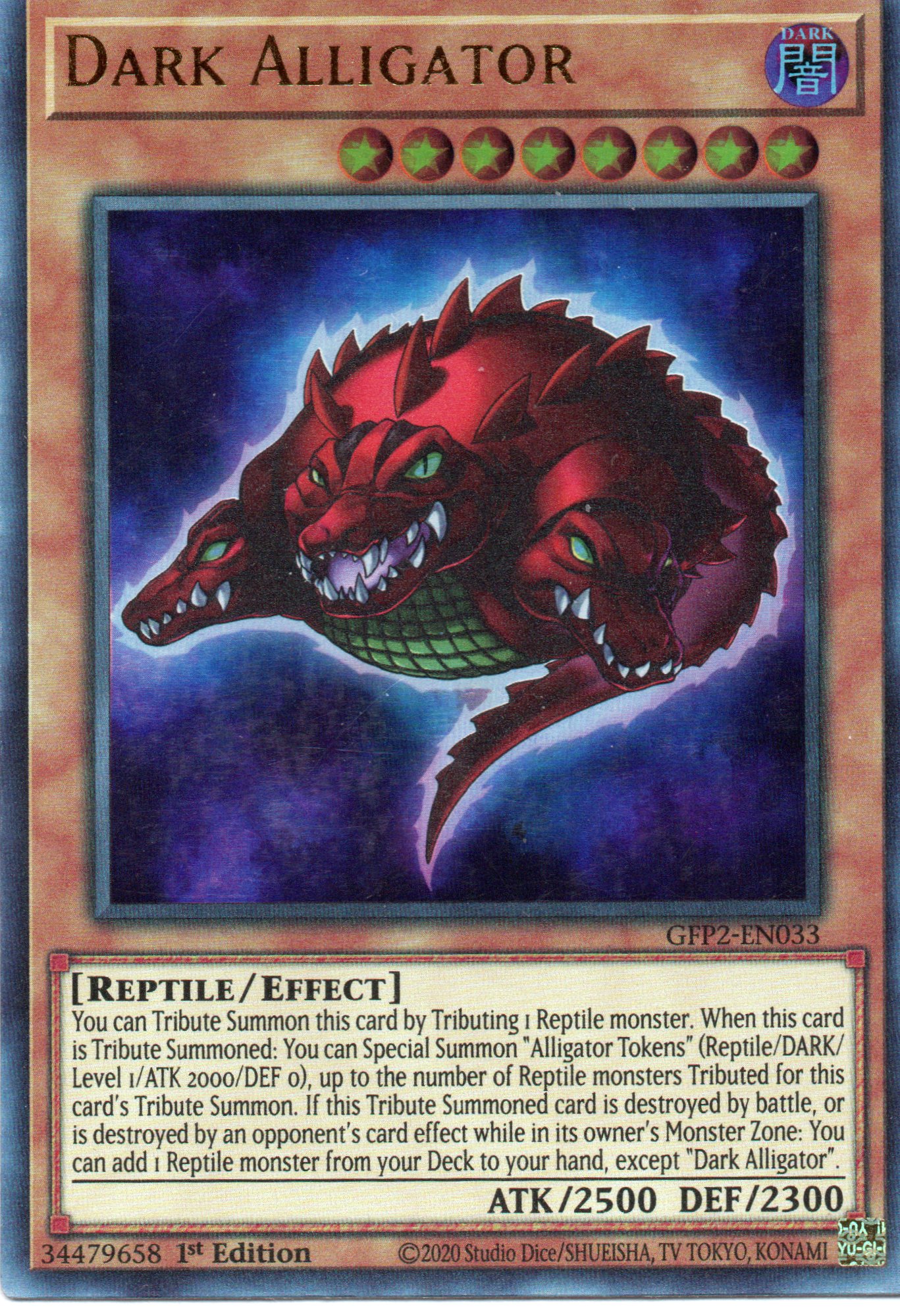 Dark Alligator GFP2-EN033 Ultra rare