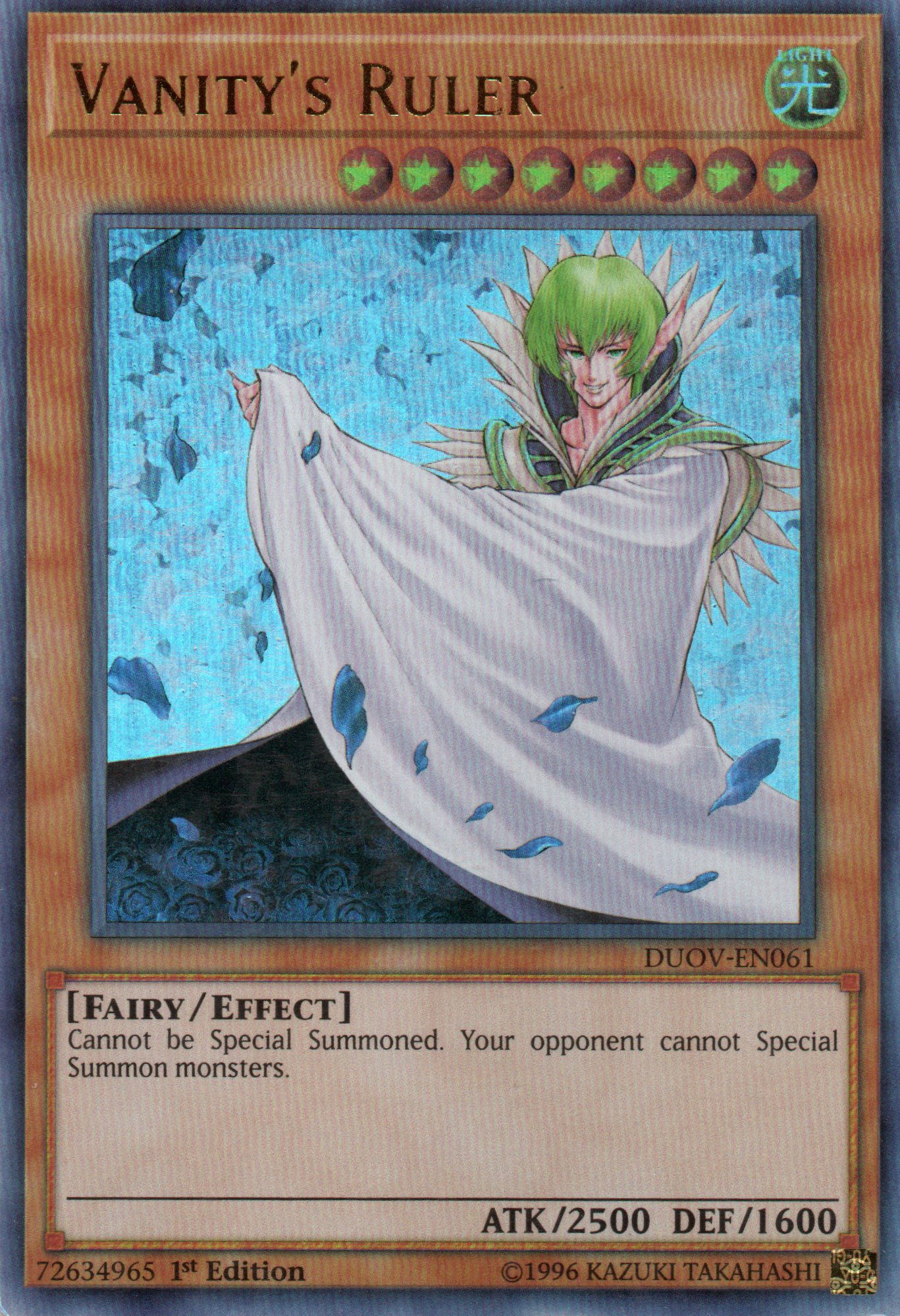 Vanity´s Ruler DUOV-EN061 Ultra rare