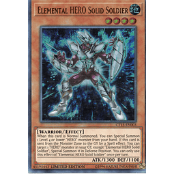 Elemental Hero Soild Soldier CT15-EN003 Ultra rare