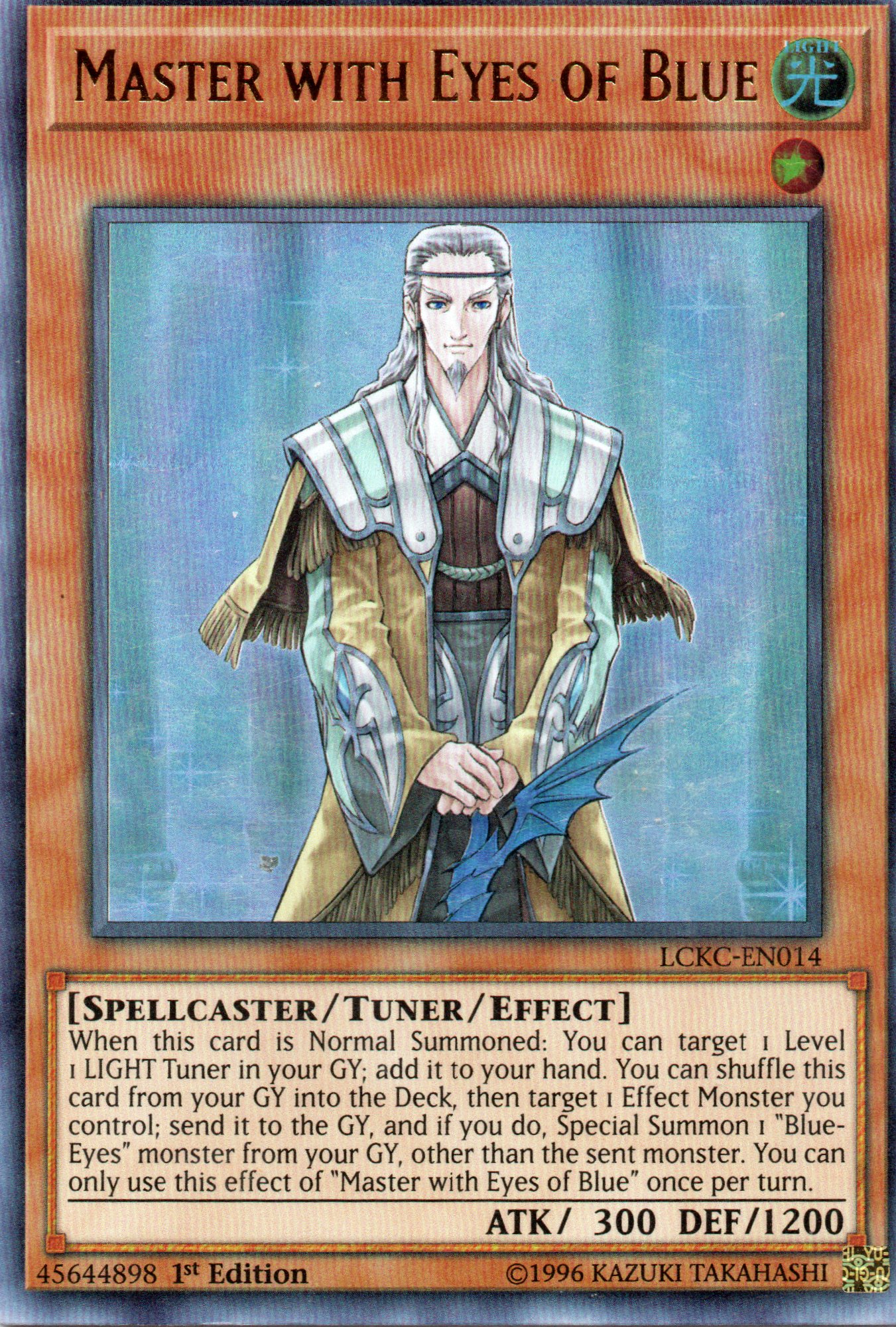 Master with Eyes of Blue LCKC-EN014 Ultra rare