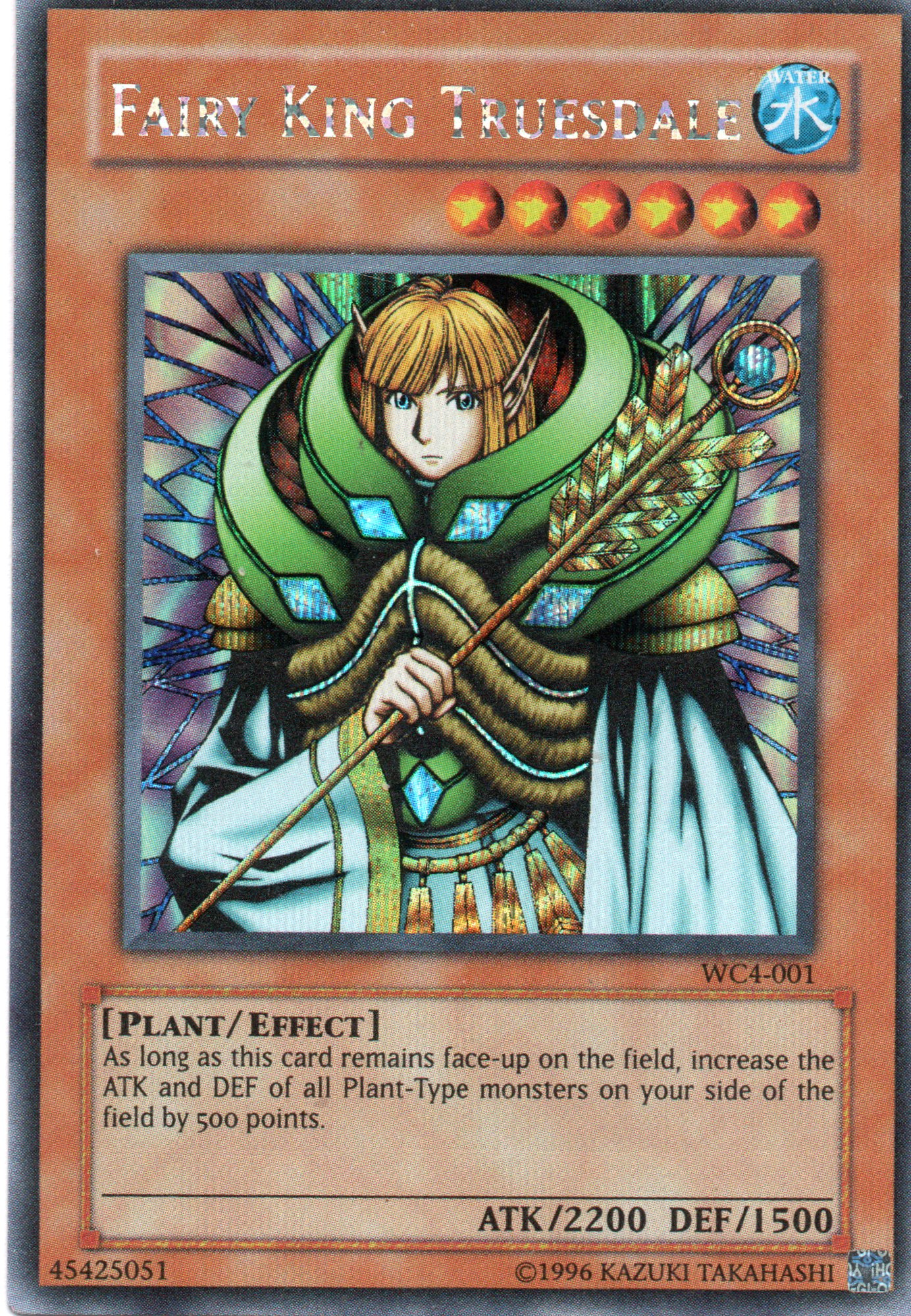 Fairy King Truesdale WC4-001 Secret rare