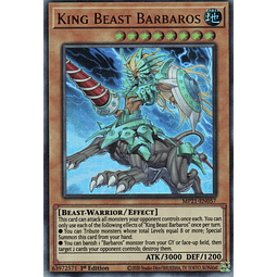 King Beast Barbaros MP21-EN057 Ultra rare