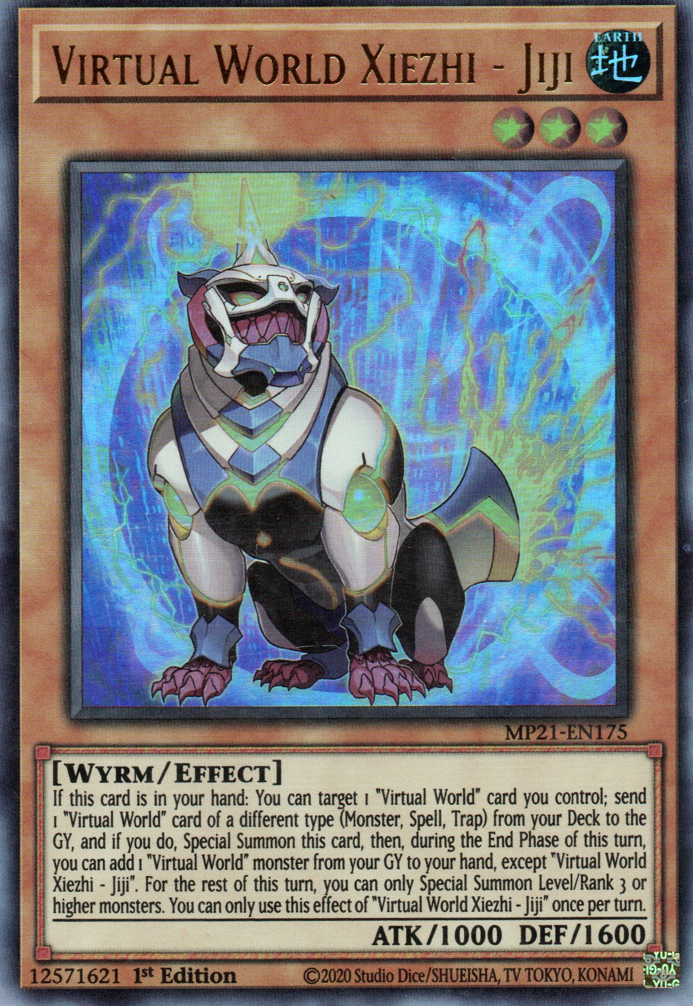 Virtual World Xiezhi - Jiji MP21-EN175 Ultra rare