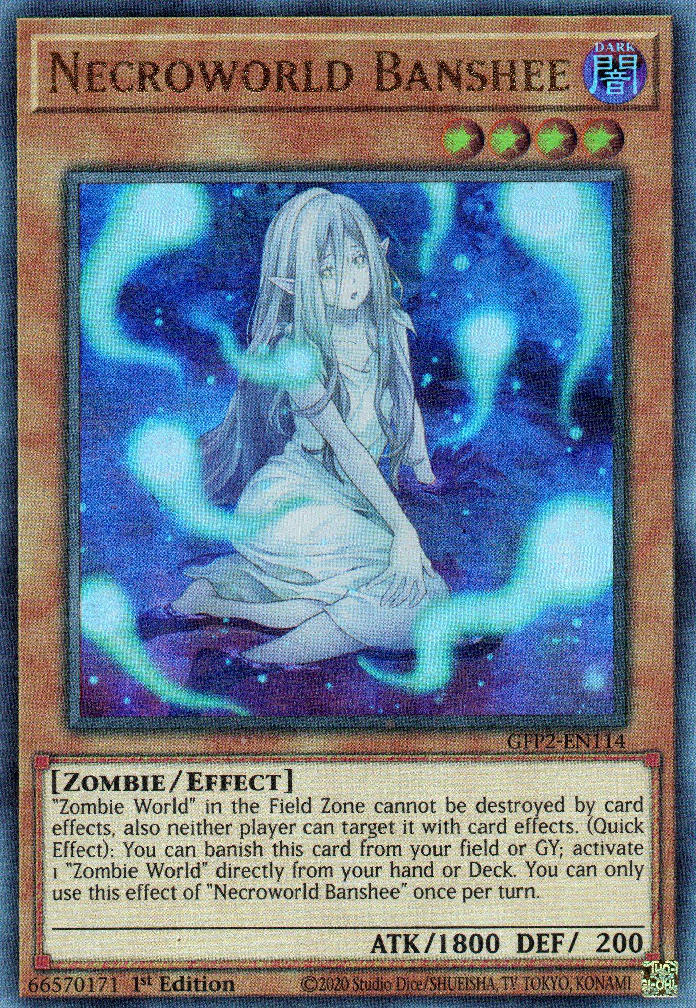 Necroworld Banshee GFP2-EN113 Ultra rare