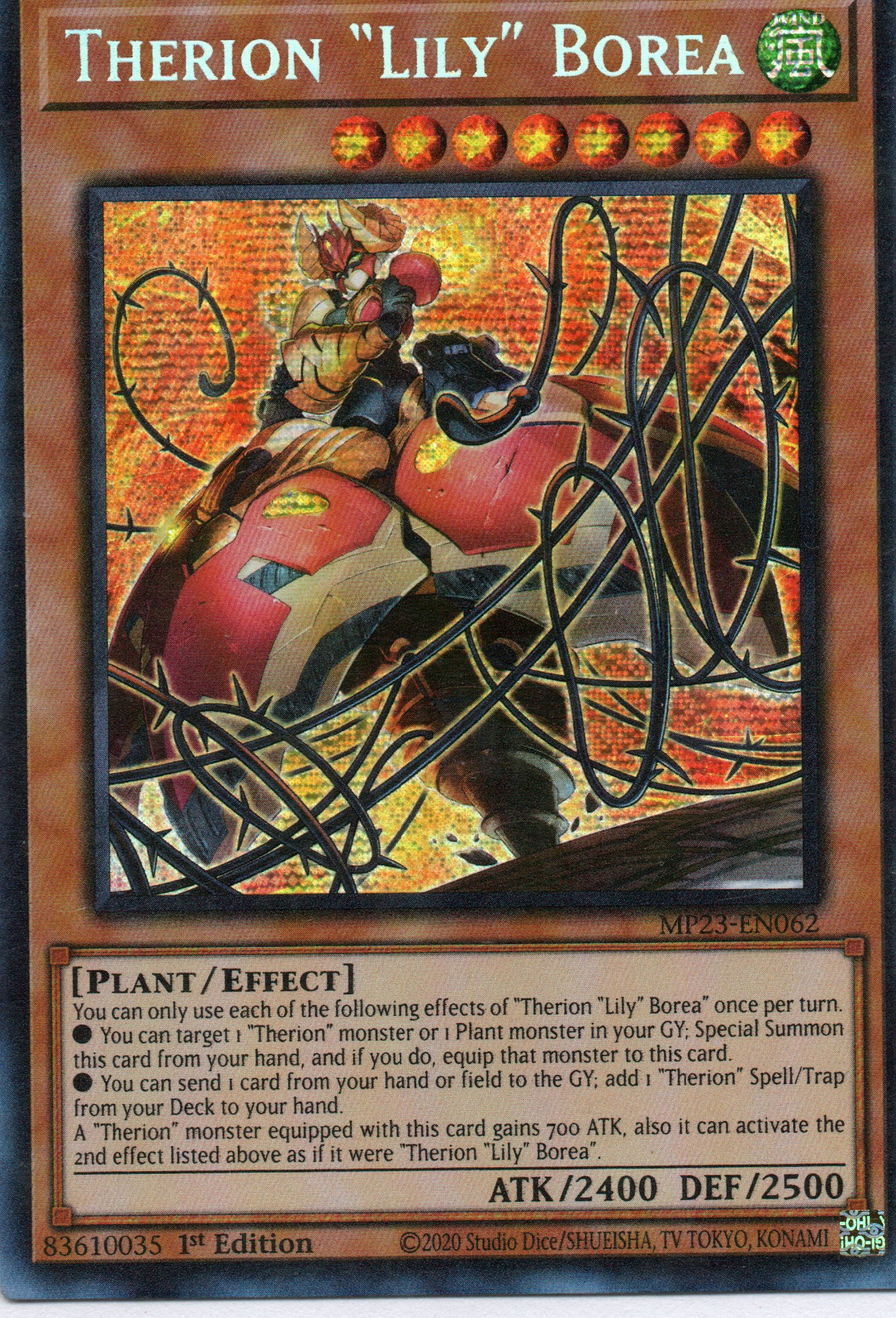 Therion "Lily" Borea MP23-EN062 Secret rare