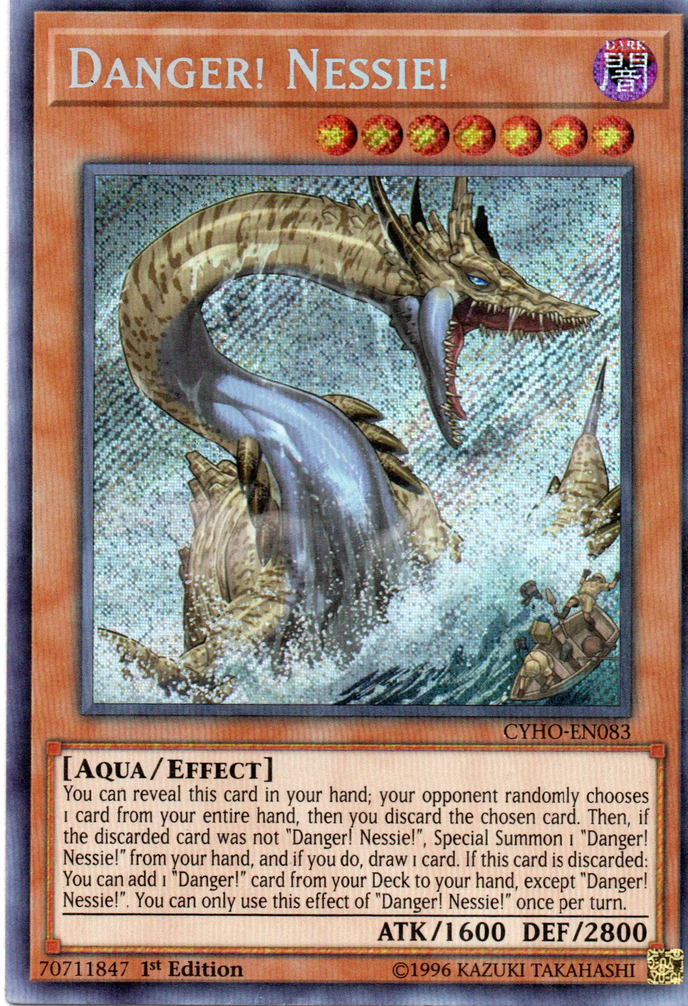 Danger! Nessie! CYHO-EN083 Secret rare