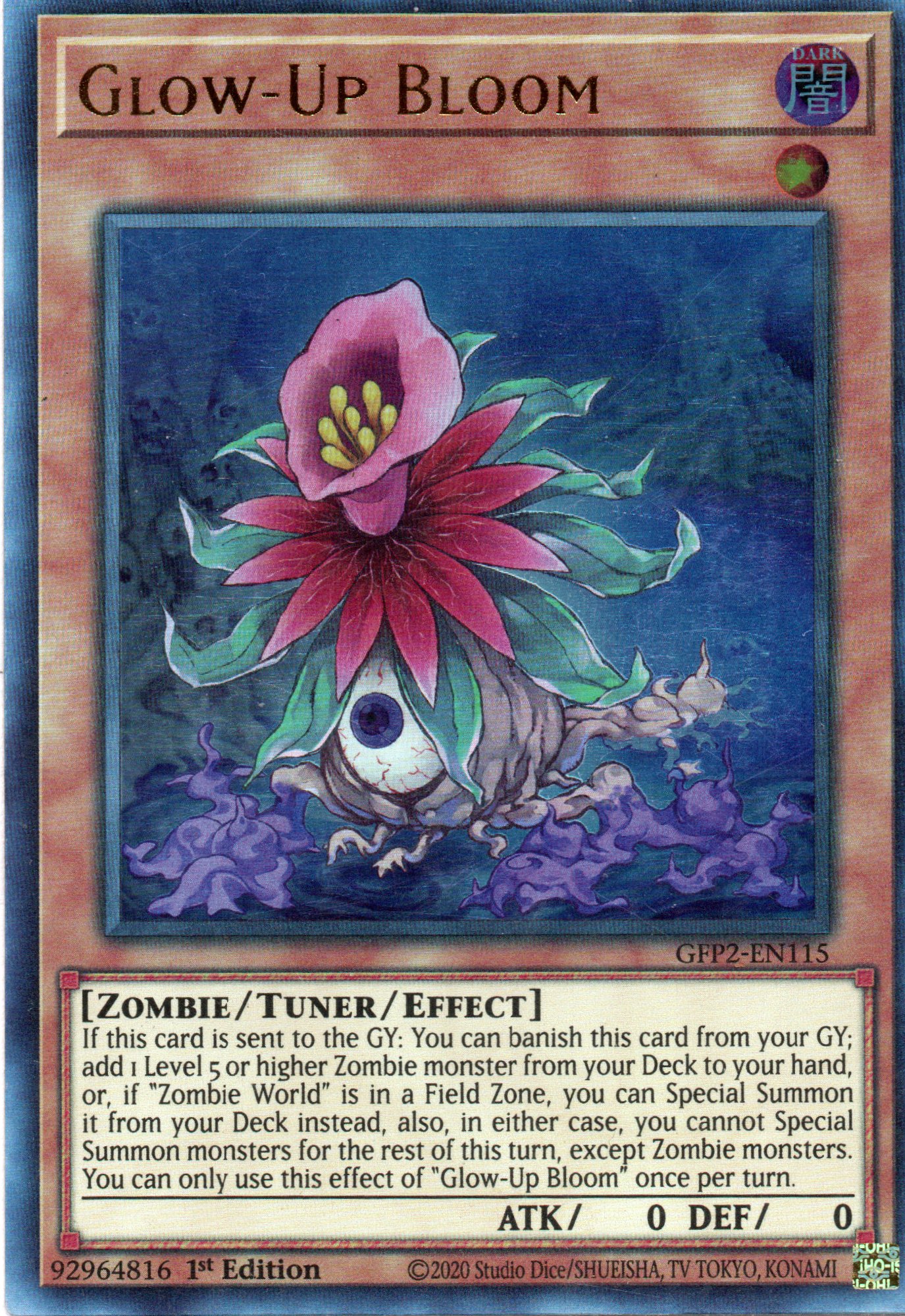 Glow-Up Bloom GFP2-EN115 Ultra rare