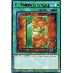 E -  Emergency Call BLC1-EN032 Ultra rare