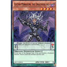 Lector Pendulum, The Dracoverlord MP17-EN014 Ultra rare