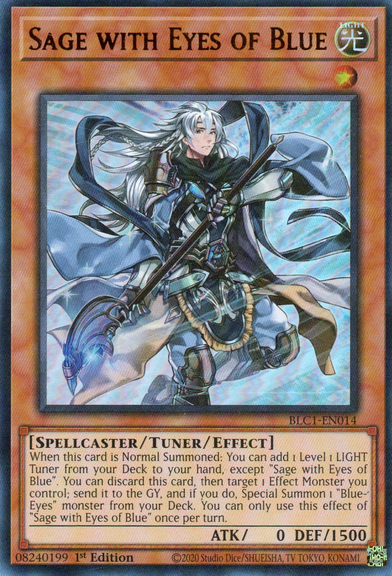 Sage With Eyes of Blue BLC1-EN014 Ultra rare