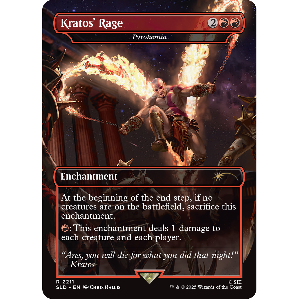 Magic - Secret Lair x PlayStation God of War Greek - Regular