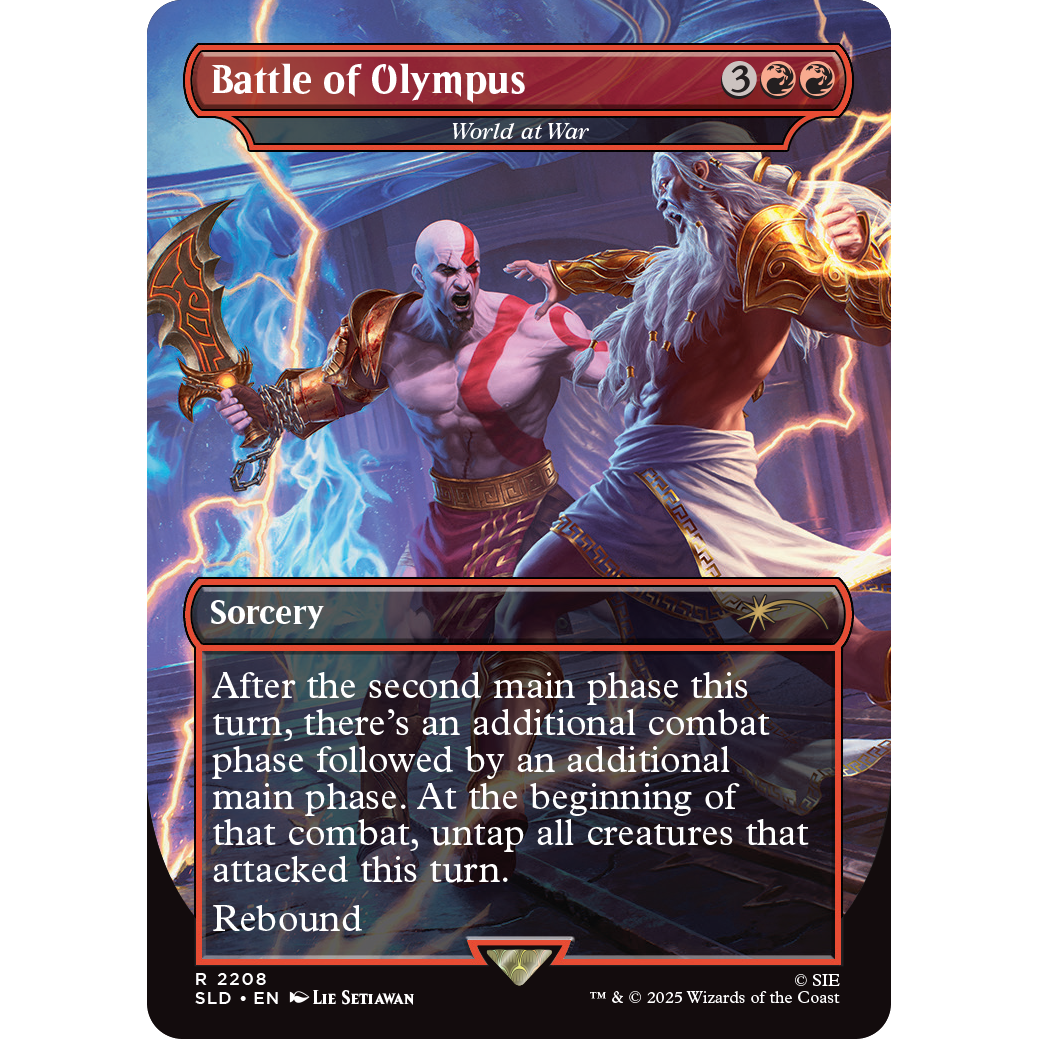 Magic - Secret Lair x PlayStation God of War Greek - Regular