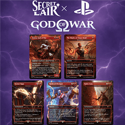 Magic - Secret Lair x PlayStation God of War Greek - Regular