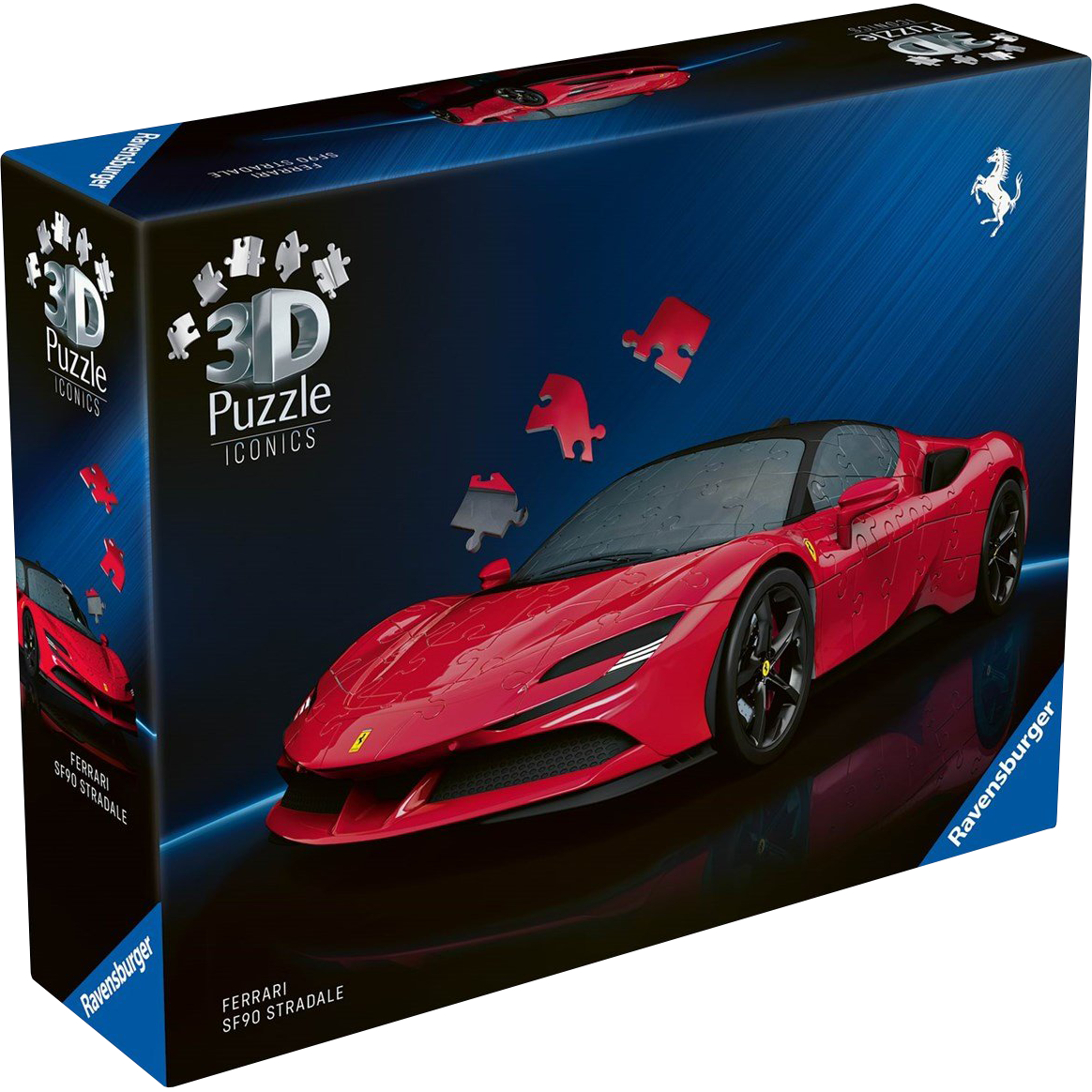 Rompecabezas - Ravensburger Ferrari Stradale 3D Puzzle 108pc
