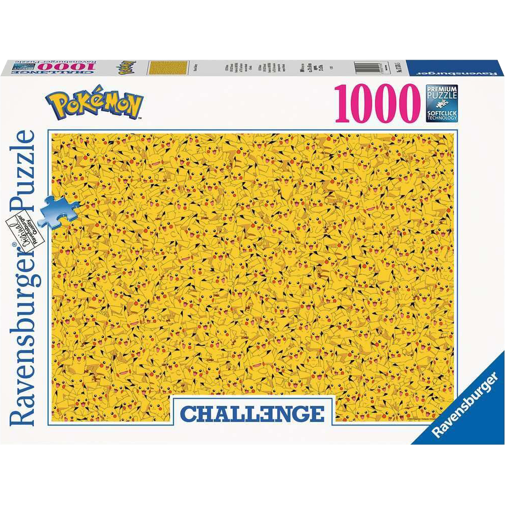 Rompecabezas - Ravensburger Pikachu 1000 PZ