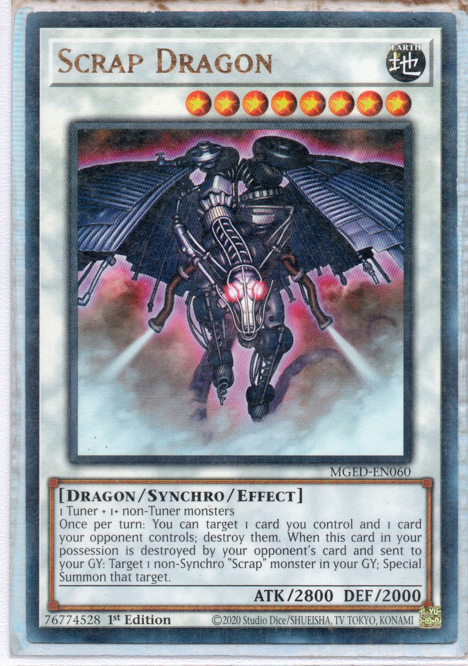 Scrap Dragon MGED-EN060 Rare