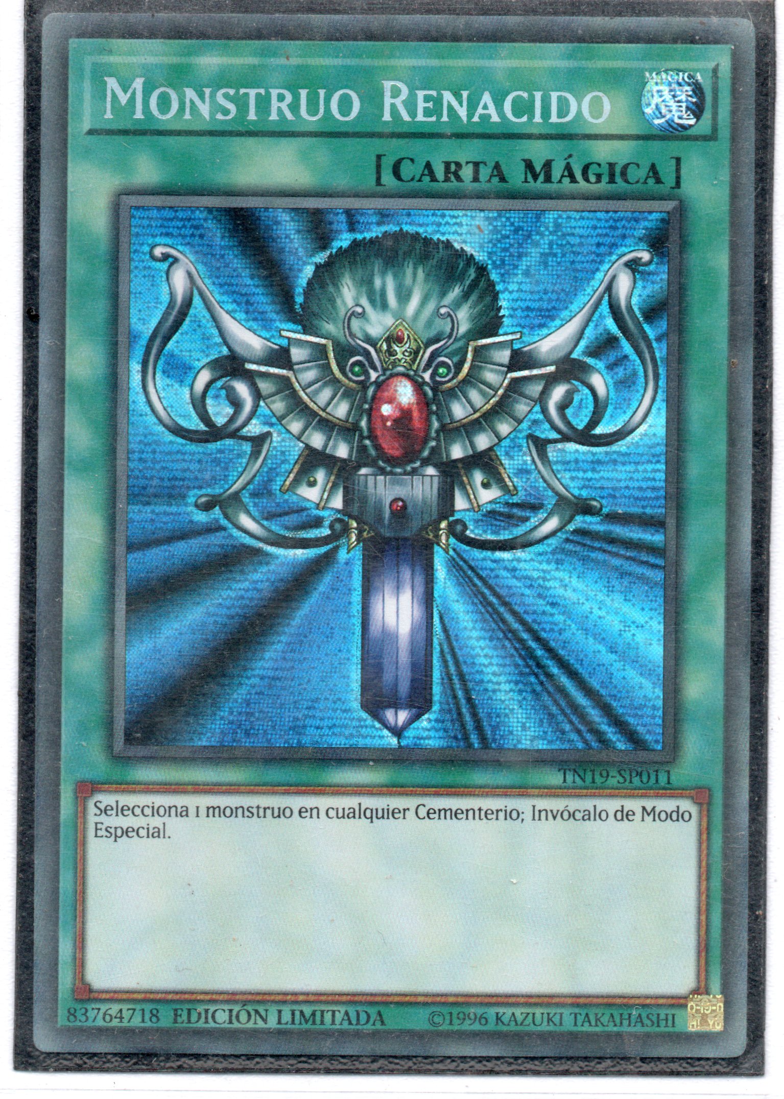 Monstruo Renacido TN19-SP011 Secret rare