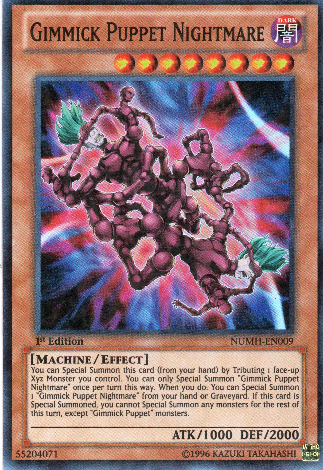 Gimmick Puppet Nightmare NUHM-EN009 Super rare