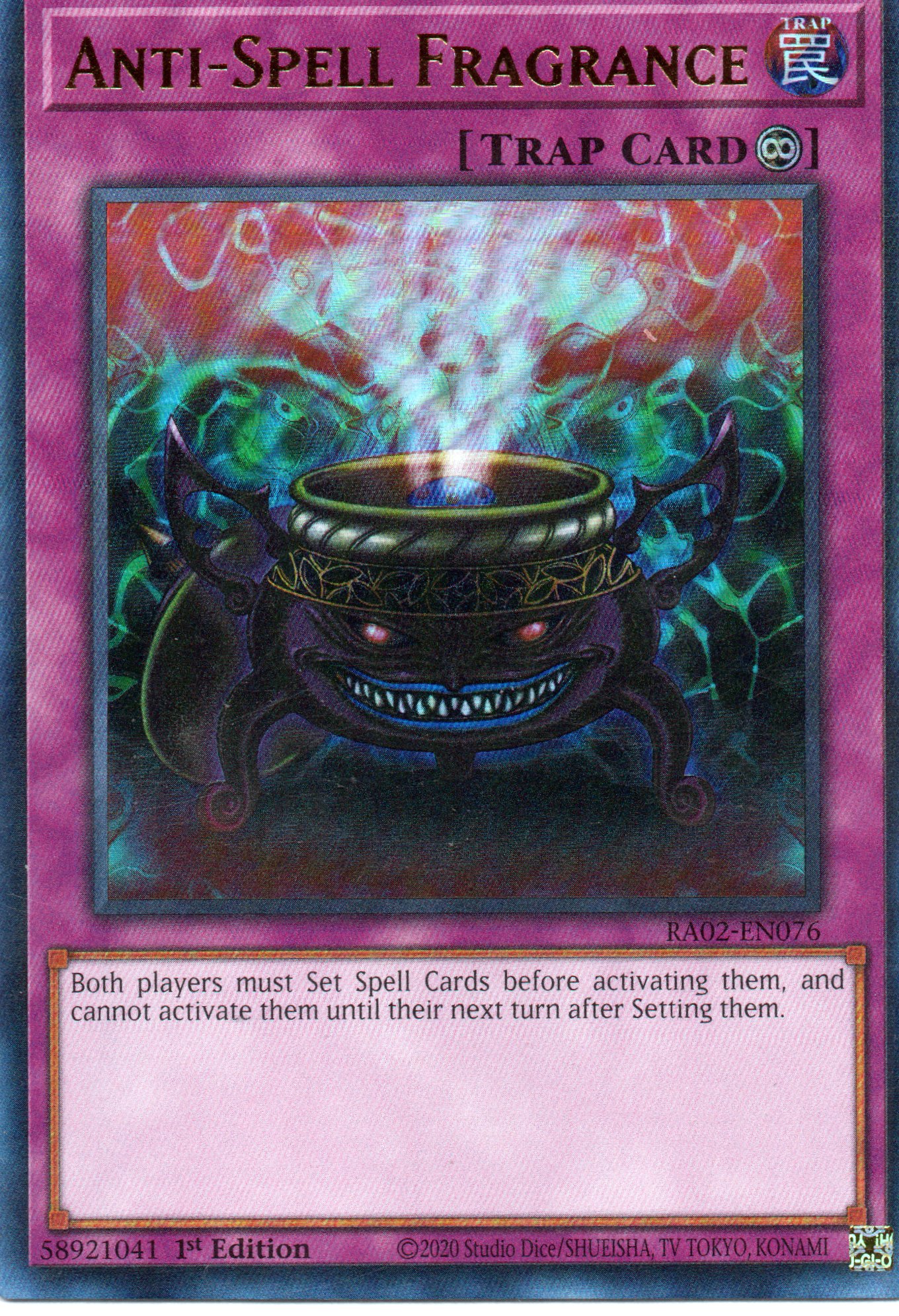 Anti-spell Fragance RA02-EN076 Ultra rare