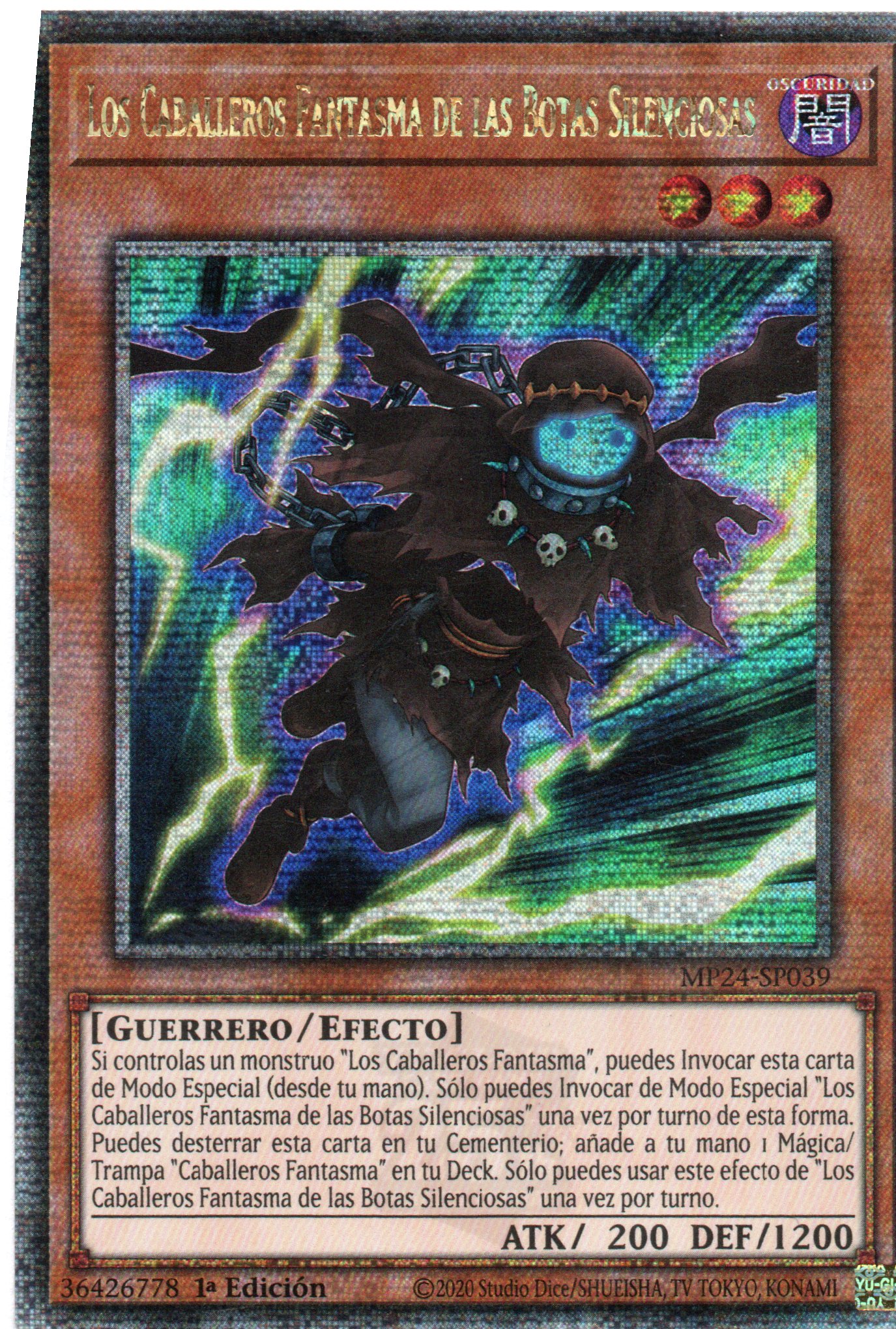 Los Caballeros Fantasma de las Botas Silenciosas MP24-SP039 Quarter rare