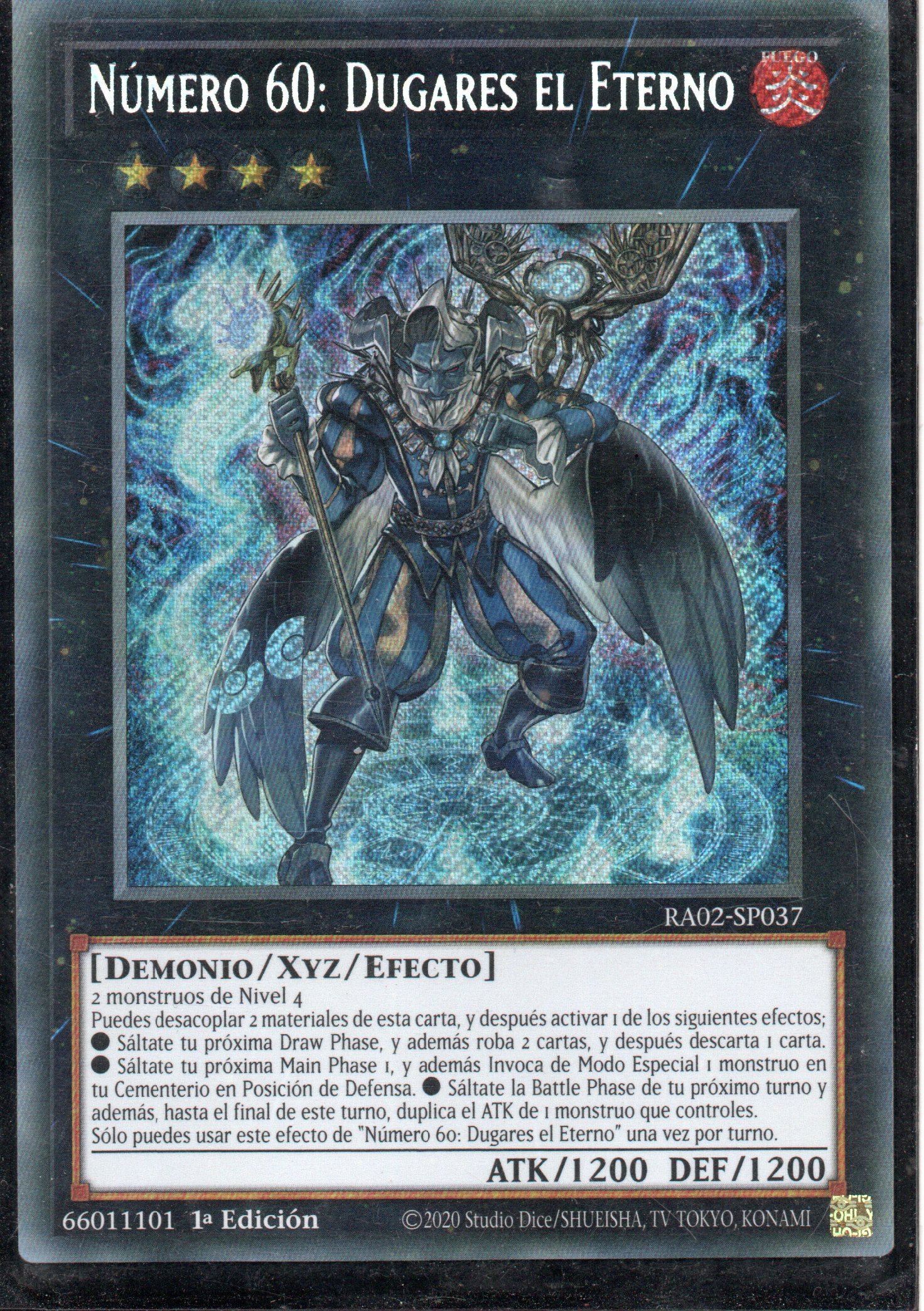 Numero  60: Dugares el Eterno RA02-SP037 Secret rare