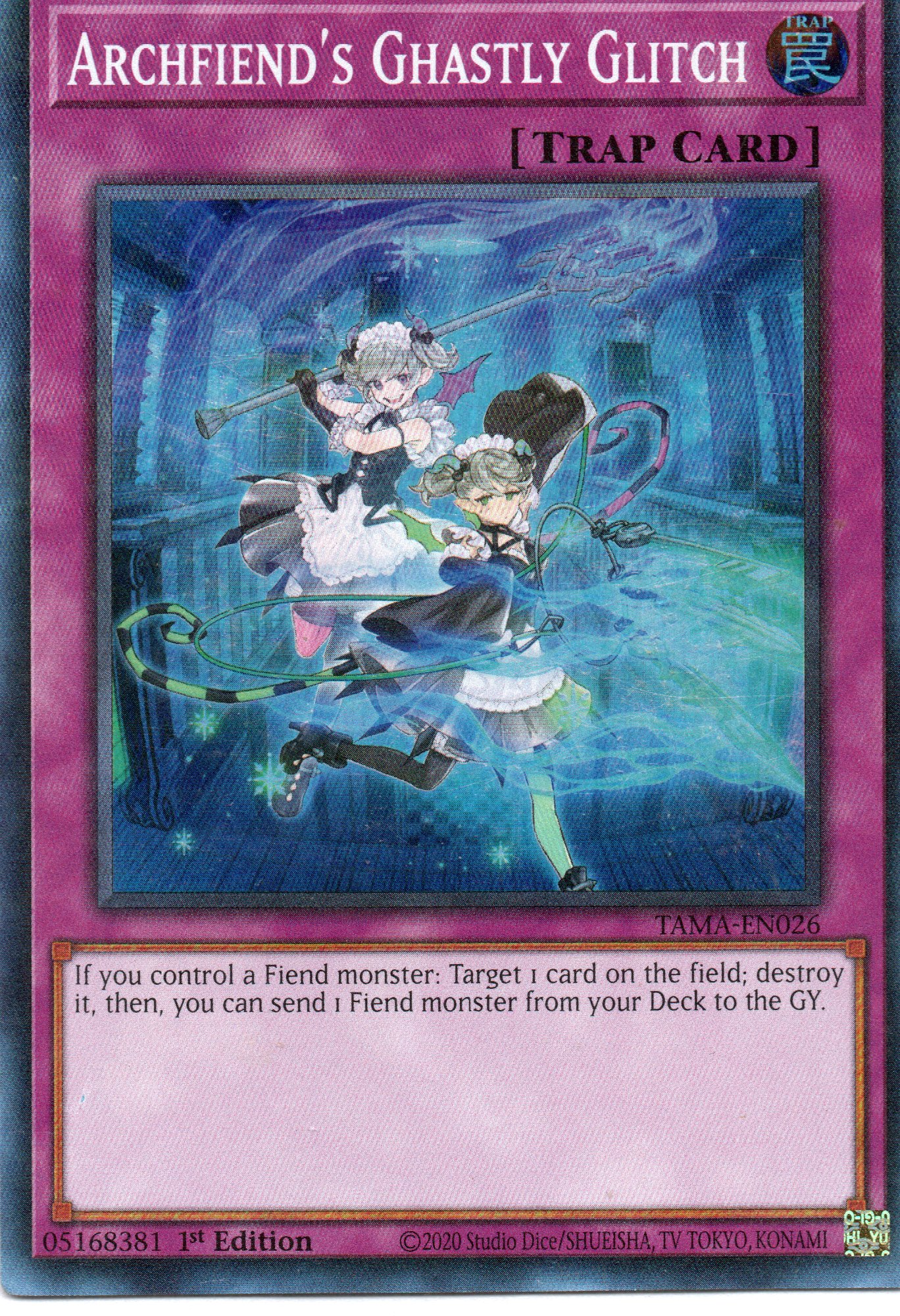 Archfiend´s Ghastly Glitch TAMA-EN026 Super rare