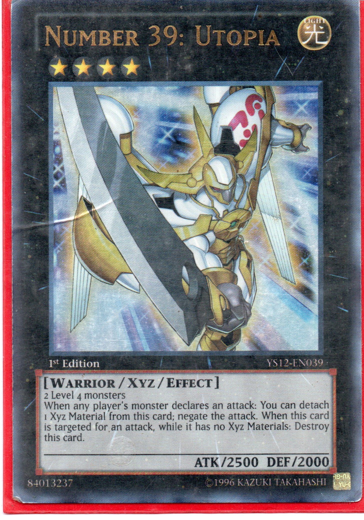 Number 39: Utopia YS12-EN039 Ultra rare