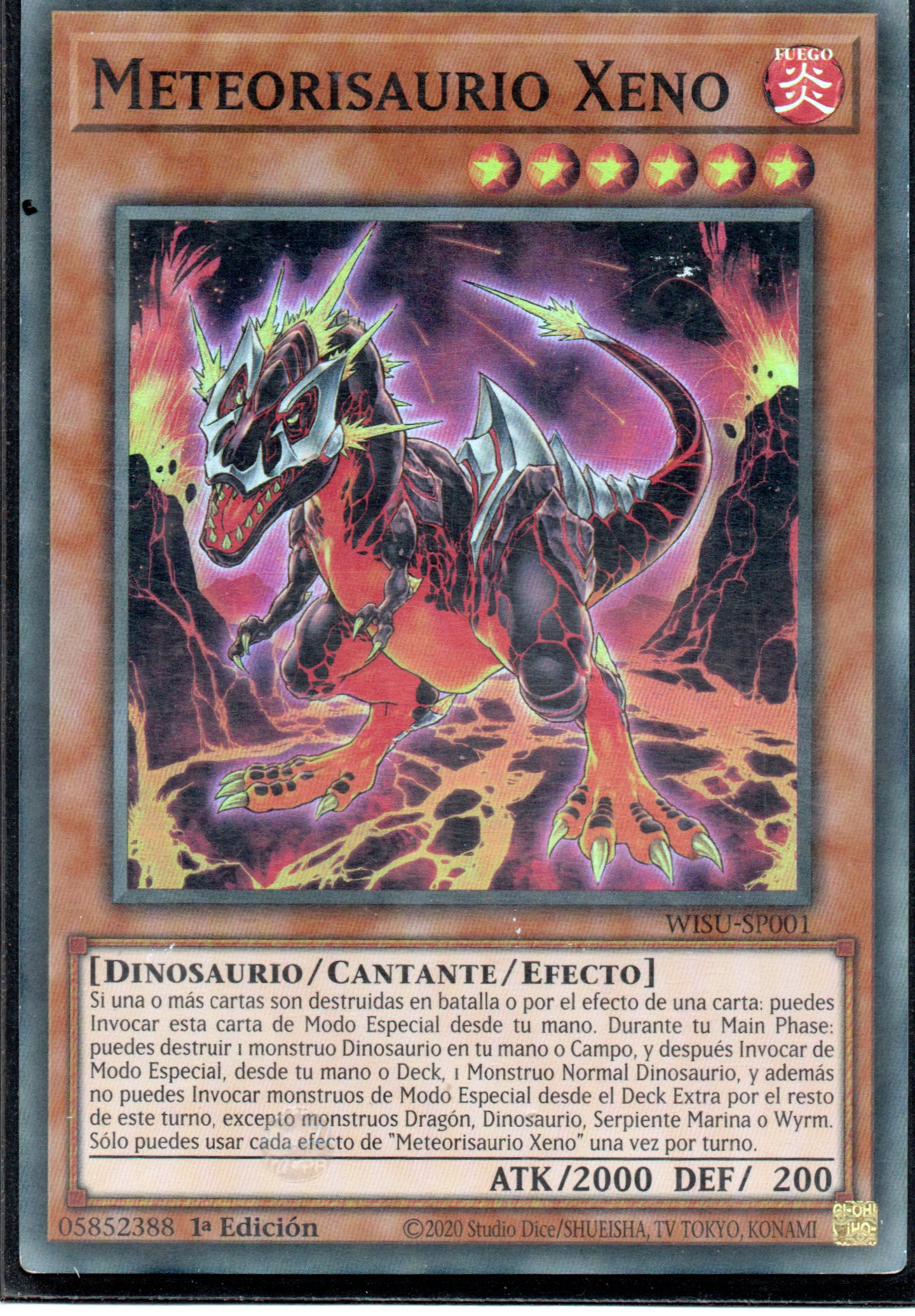 Meteorisaurio Xeno WISU-SP001 Super rare