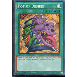 Pot of Desires RA01-EN056 Secret rare