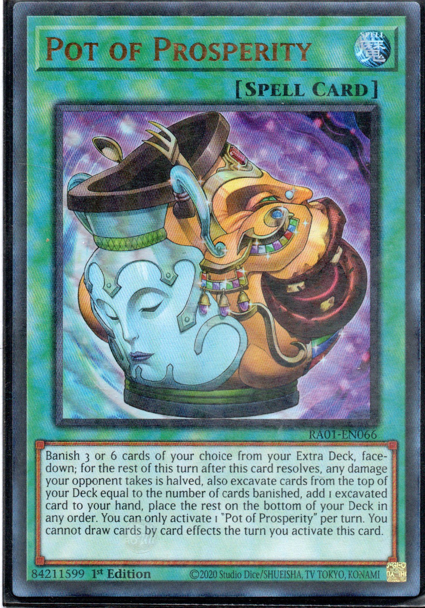 Pot of Prosperity RA01-EN066 Ultra rare