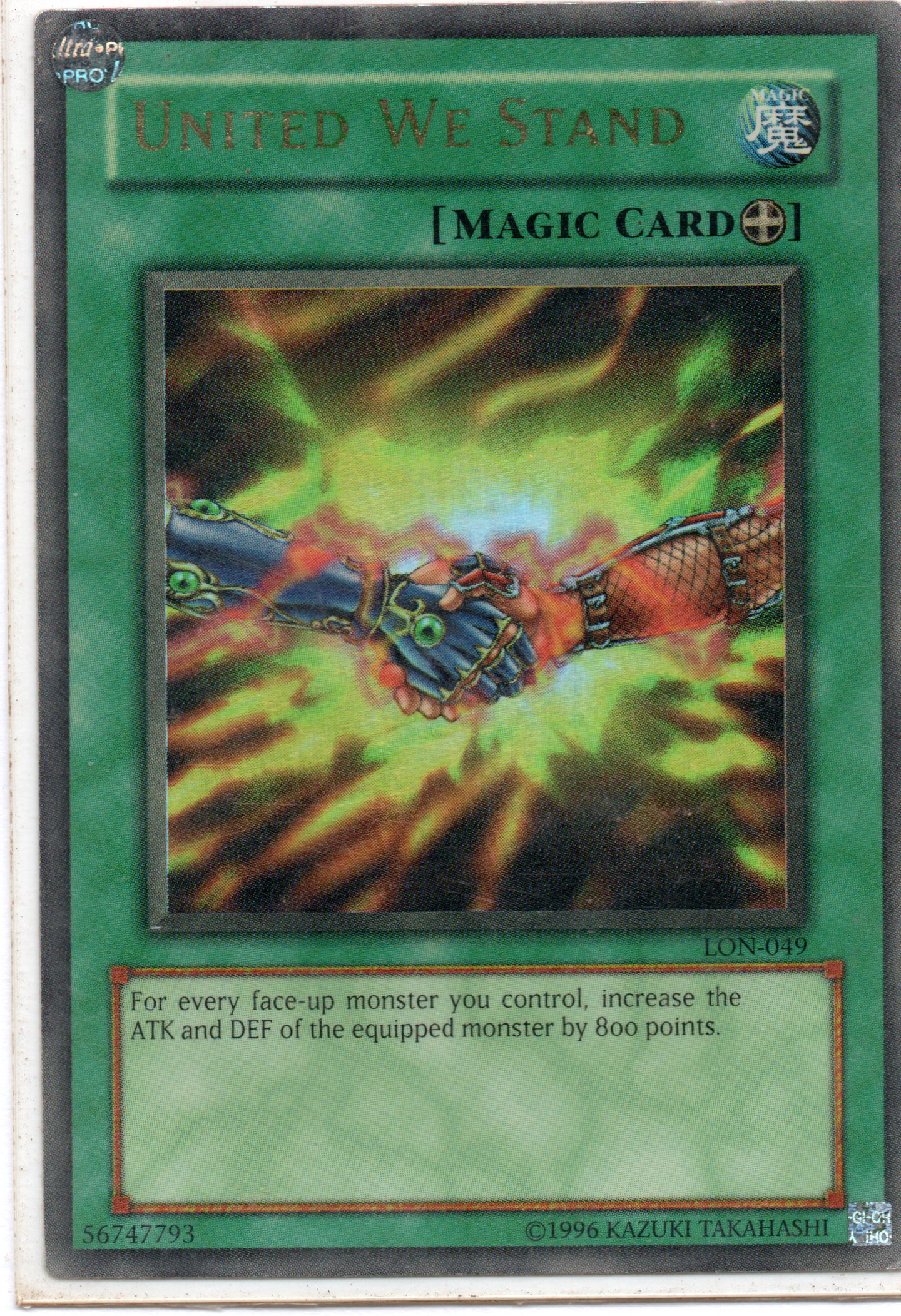 United we Stand LON-049 Ultra rare