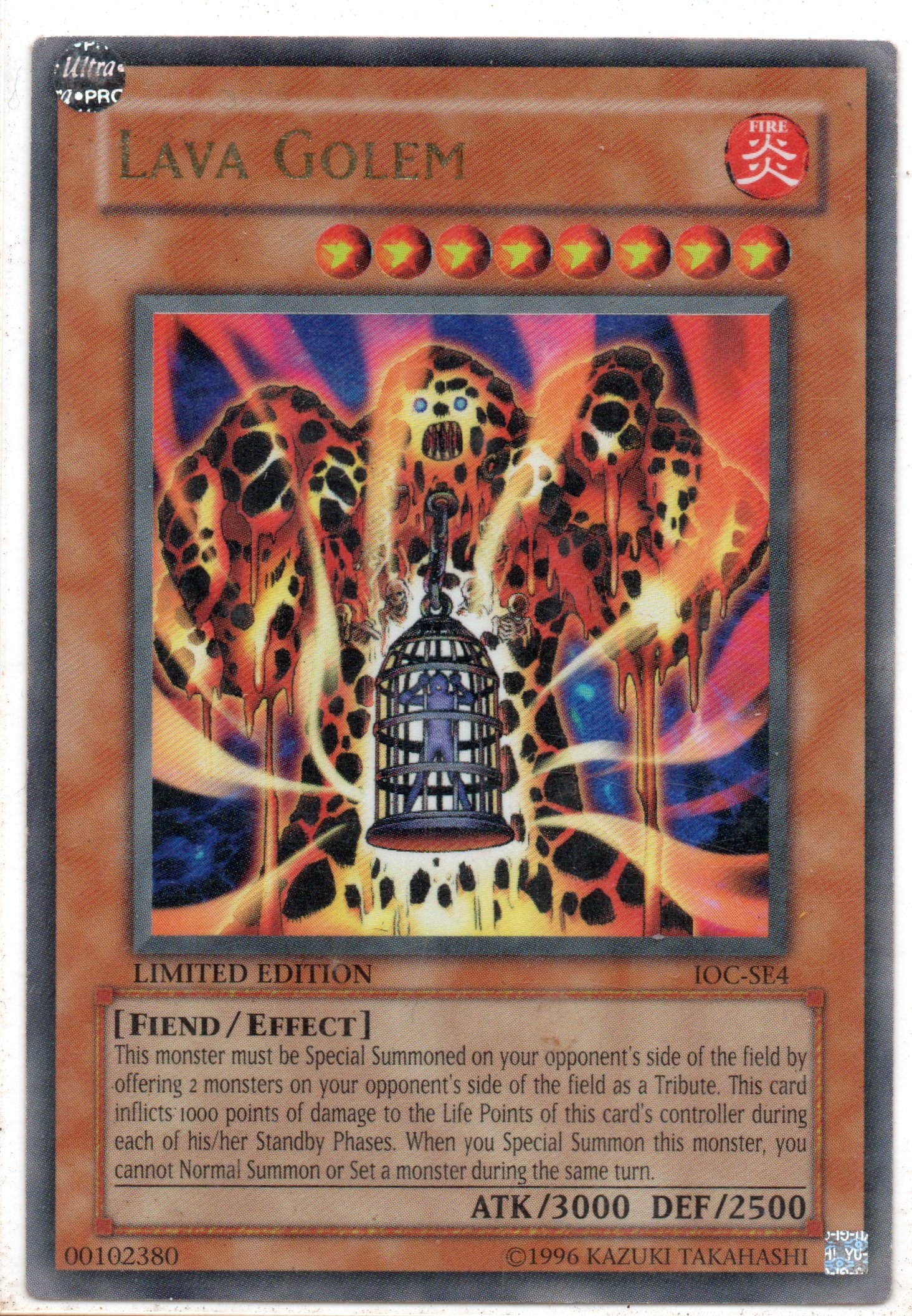 Lava Golem IOC-SE4 Ultra rare