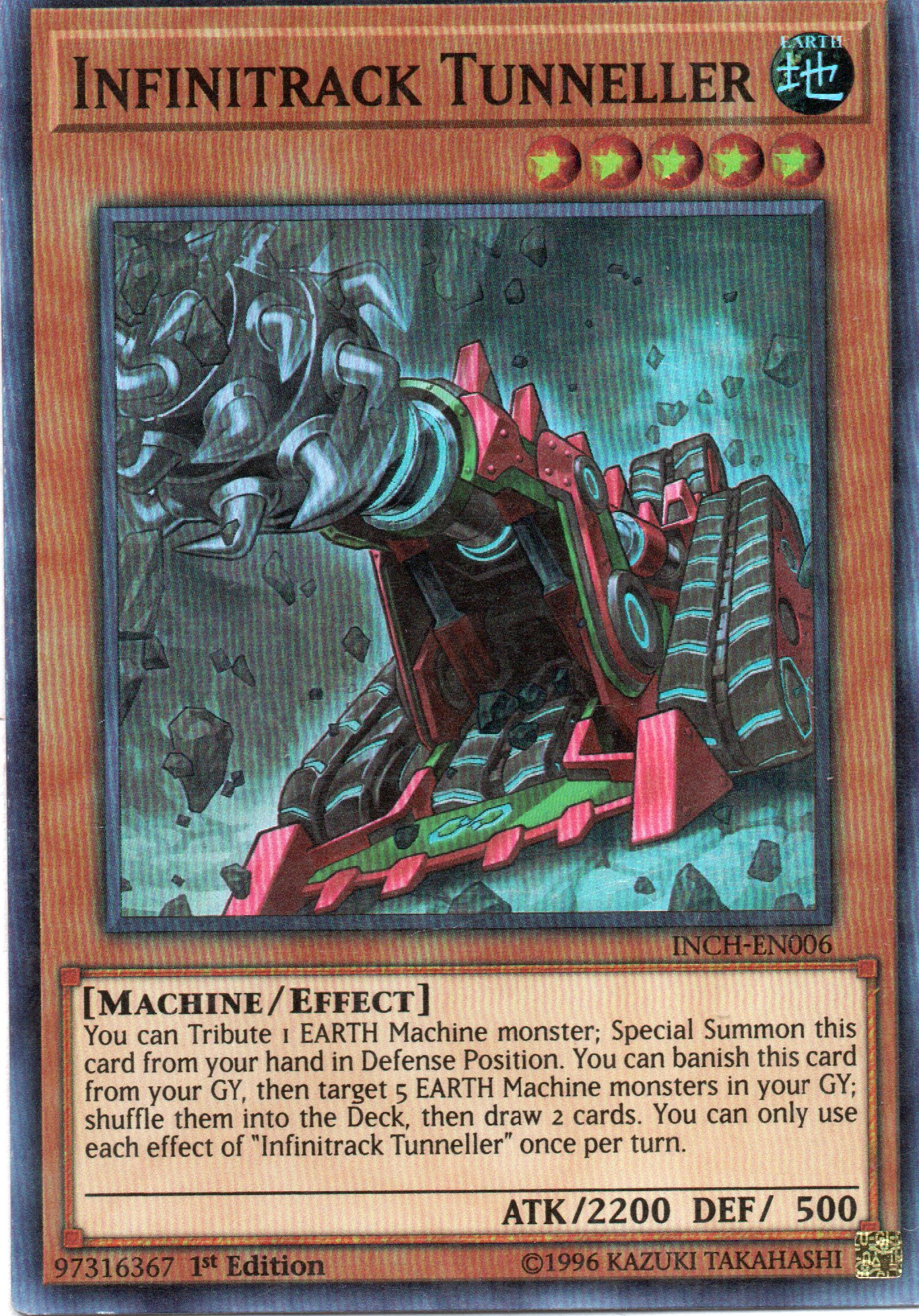 Infinitrack Tunneller INCH-EN006 Super rare