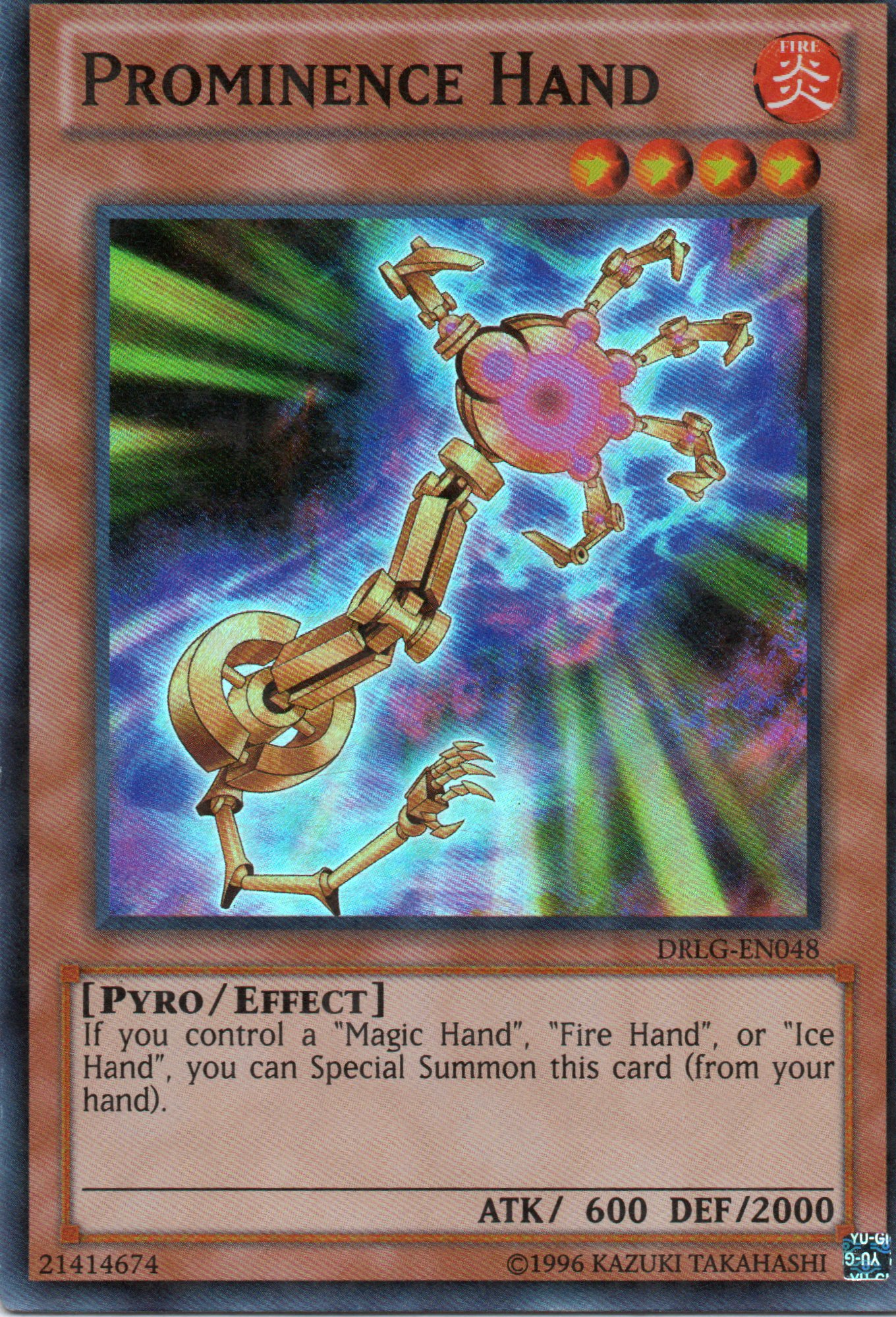 Prominence Hand DRLG-EN048 Super rare